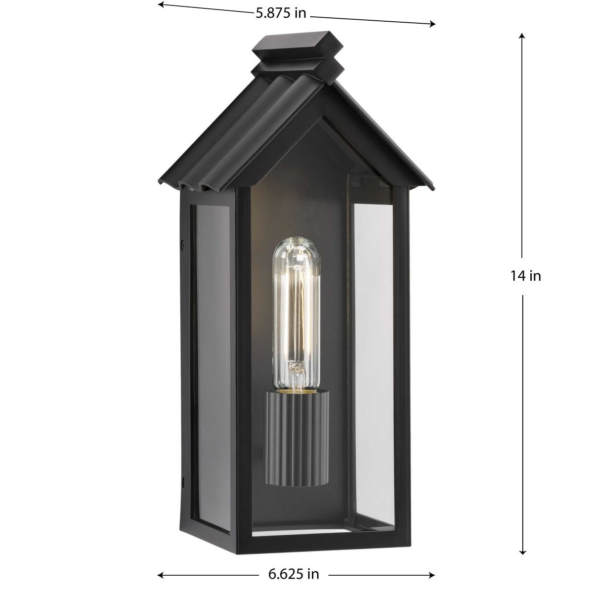 Progress Lighting P560303-31M Outdoor-Wall-Lighting - View #4
