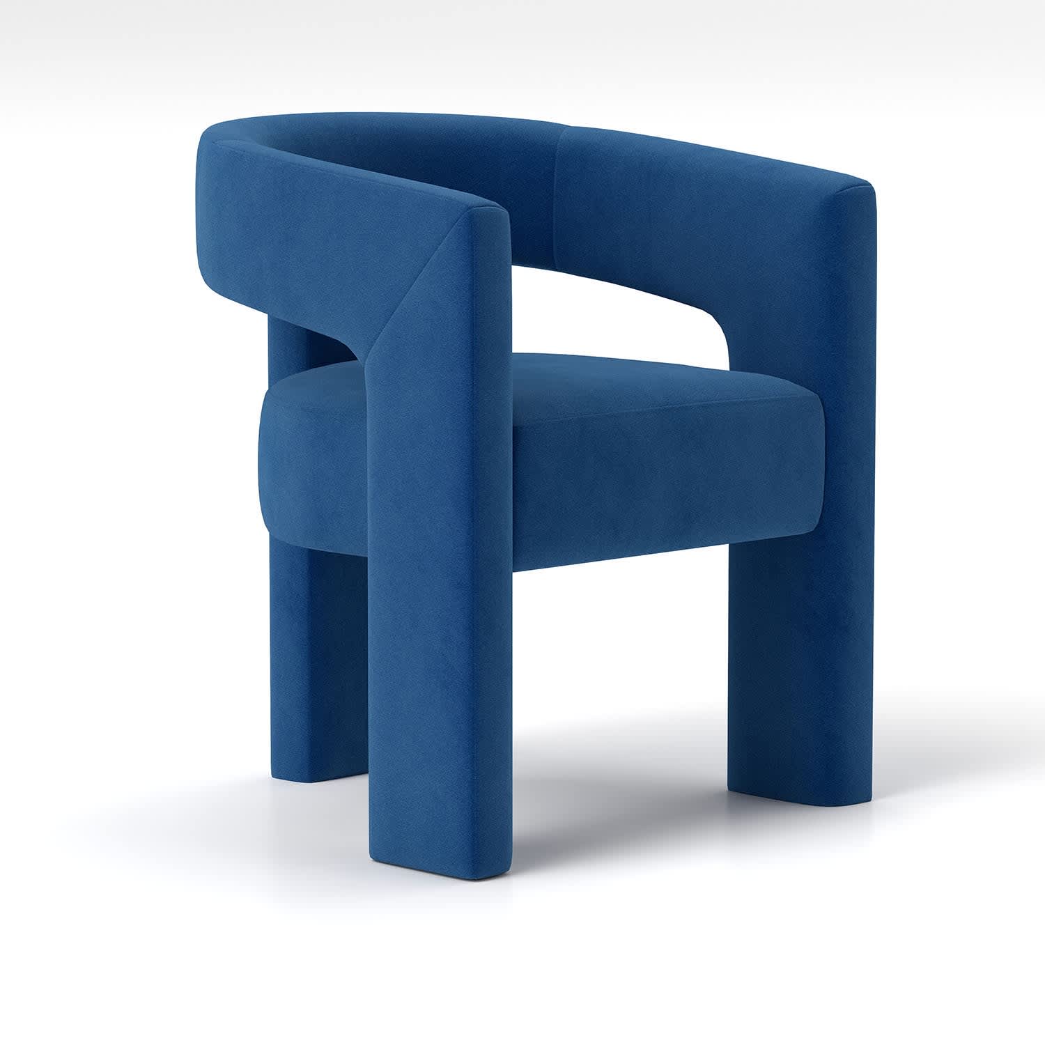 SEYNAR XY709-NAVY-S4 Dining-Chairs - View #3