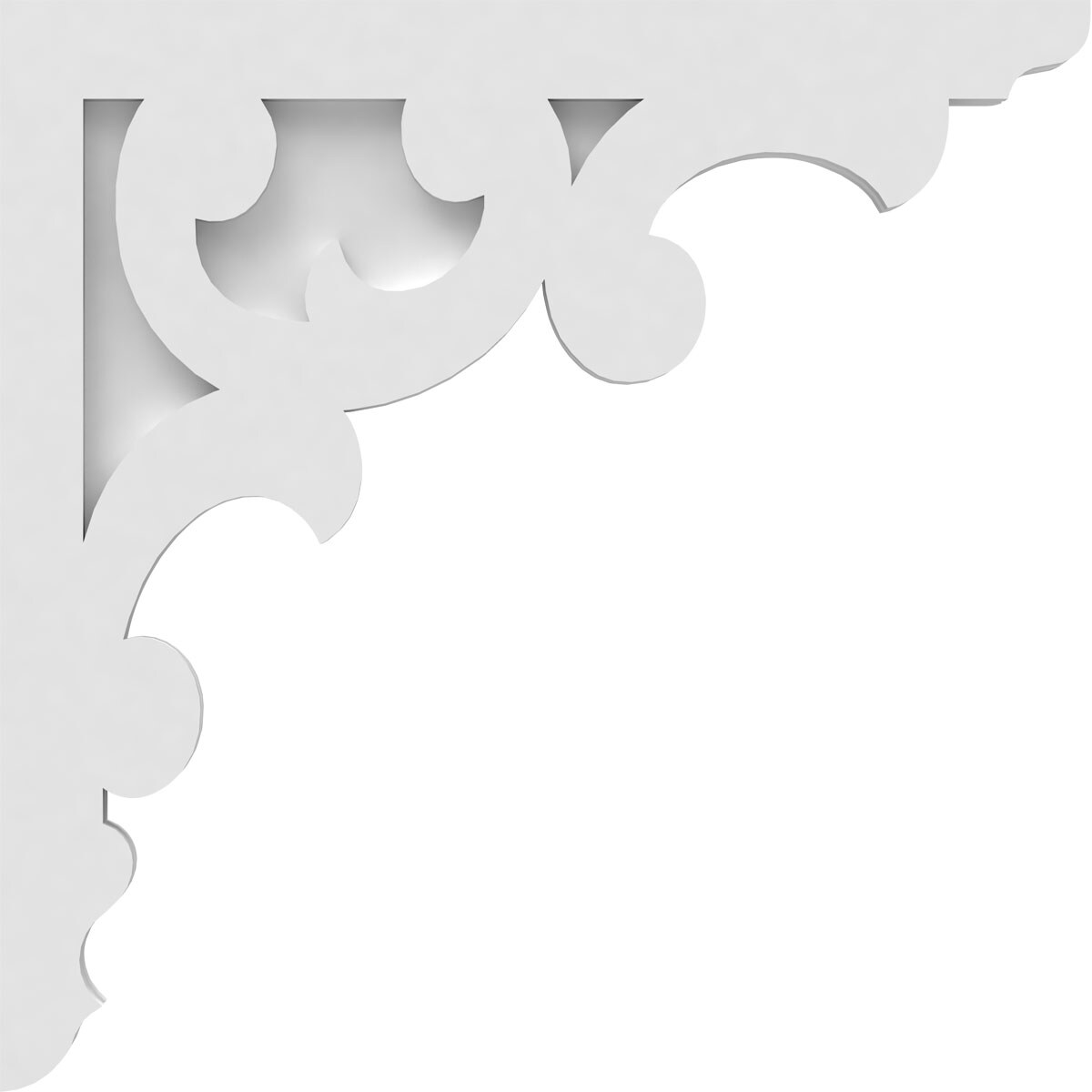 Ekena Millwork CORP01X22X22VI corbels - View #3