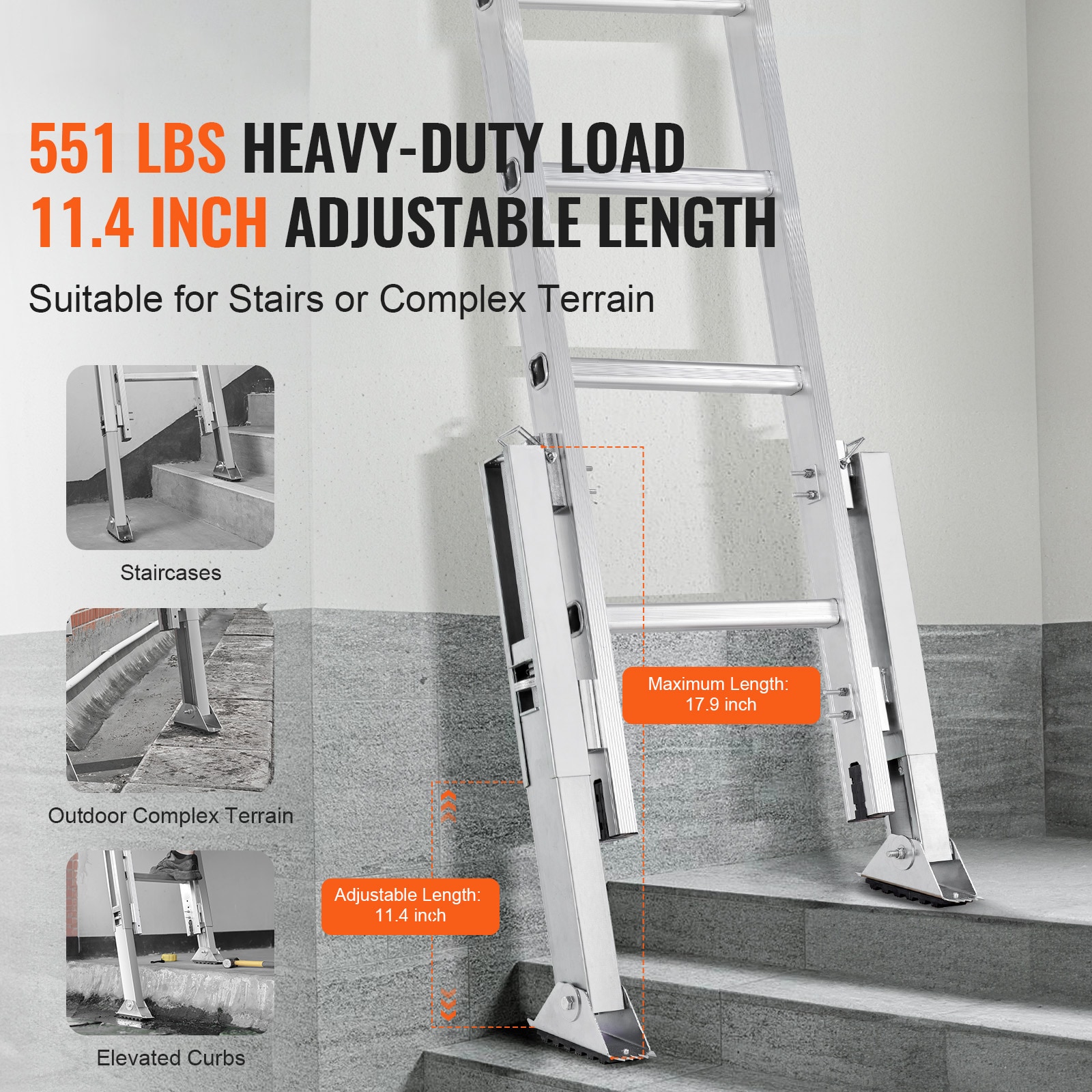VEVOR SCTZFZDPJKCS06084V0 Step-Ladders - View #3