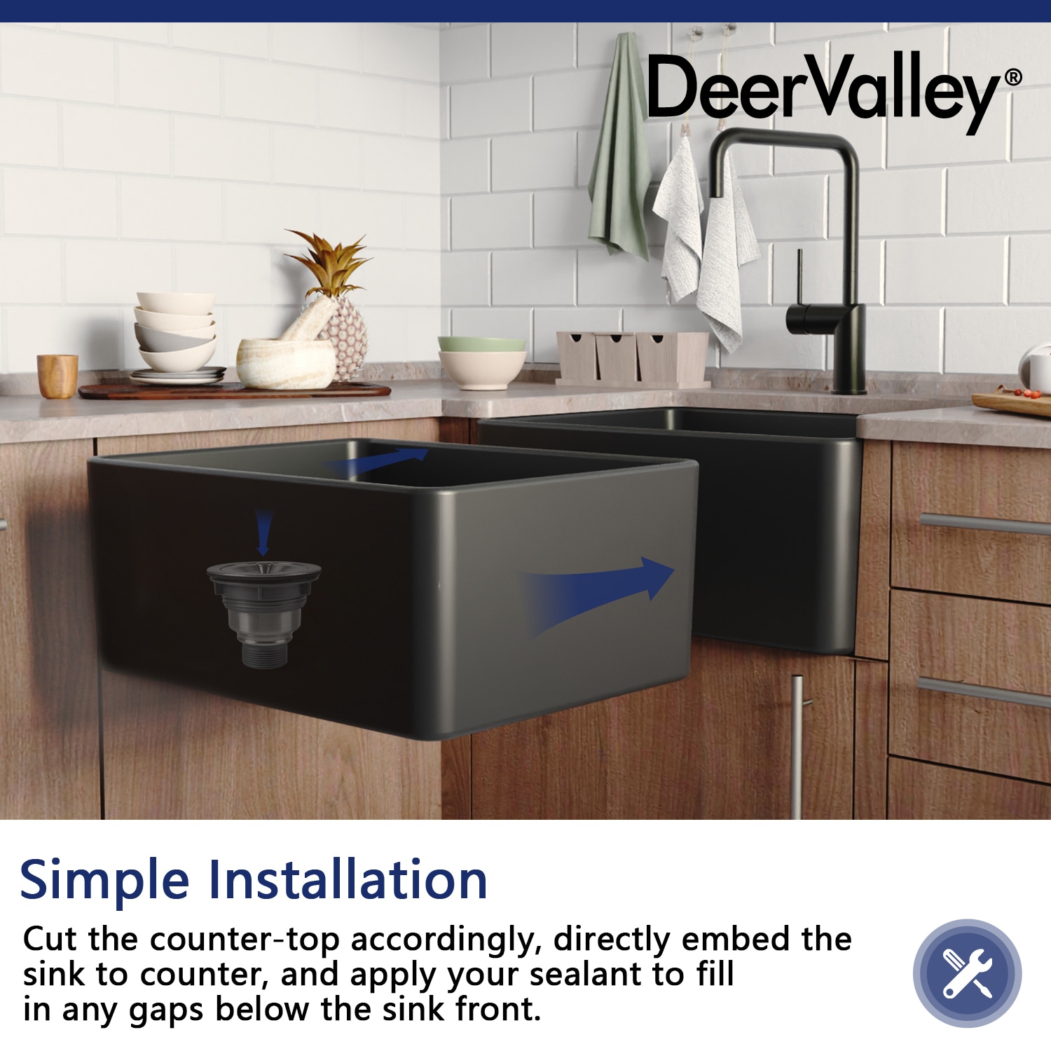 DeerValley DV-1K0012 Kitchen-Sinks - View #7