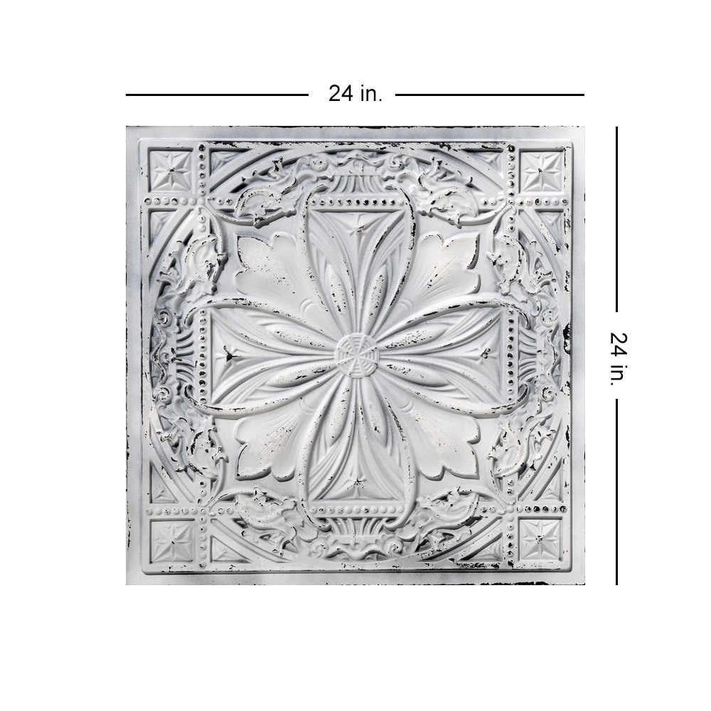 From Plain to Beautiful in Hours DCT10OBW-24X24-10 Ceiling-Tile - View #3