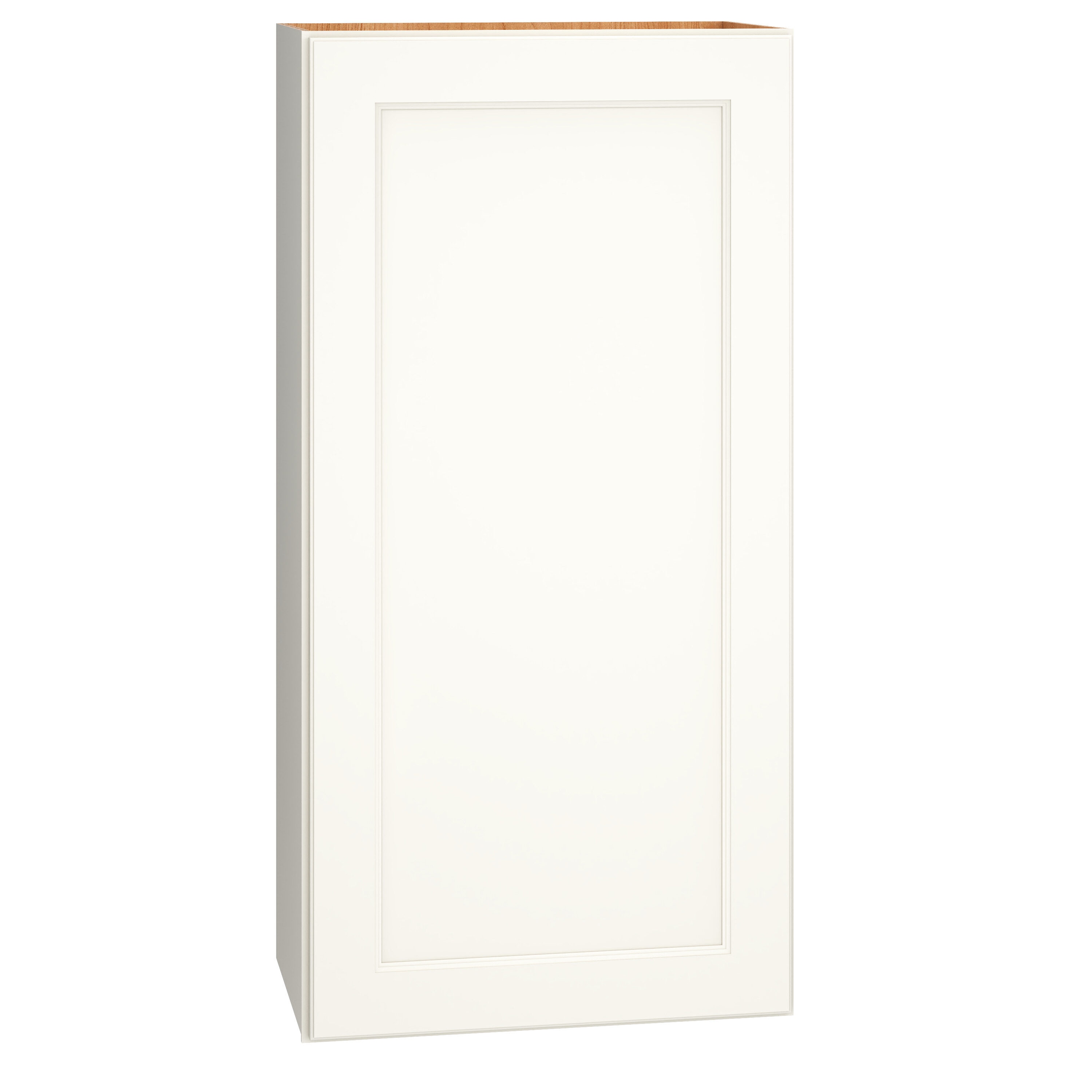 Diamond Express Macaulay 21-in W x 42-in H x 12-in D White Wall Fully Assembled Plywood Cabinet (Recessed Panel Square Door Style)
