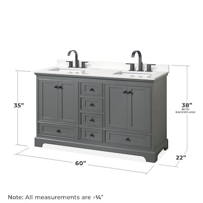 Wyndham Collection Sheffield 35-in Dark Gray Bathroom Vanity Cabinet (Mirror Included) Wyndham Collection Sheffield 35-in Dark Gray Bathroom Vanity Cabinet (Mirror Included)