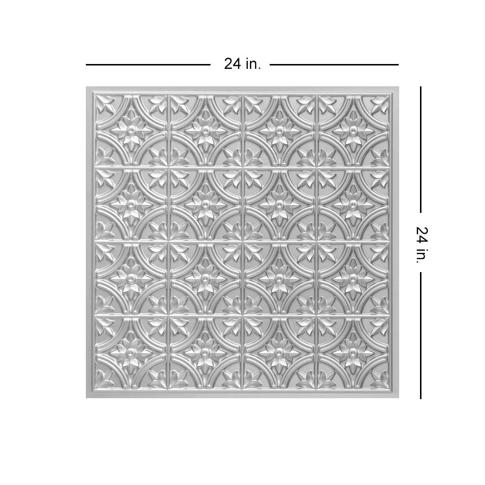 From Plain to Beautiful in Hours 290SR-24X24-10 Ceiling-Tile - View #3