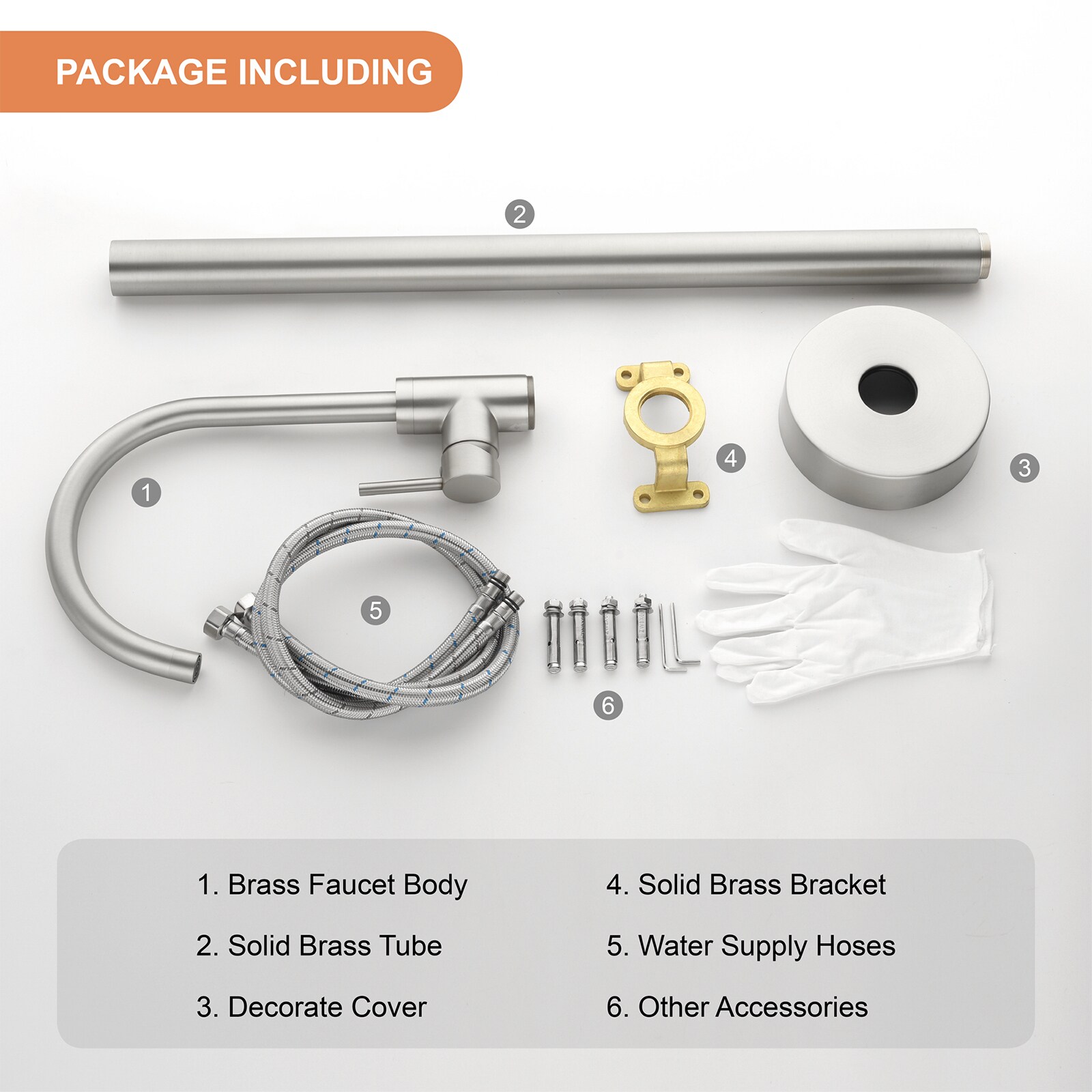 WELLFOR GSM-18033BN Roman-Tub-Faucets - View #11