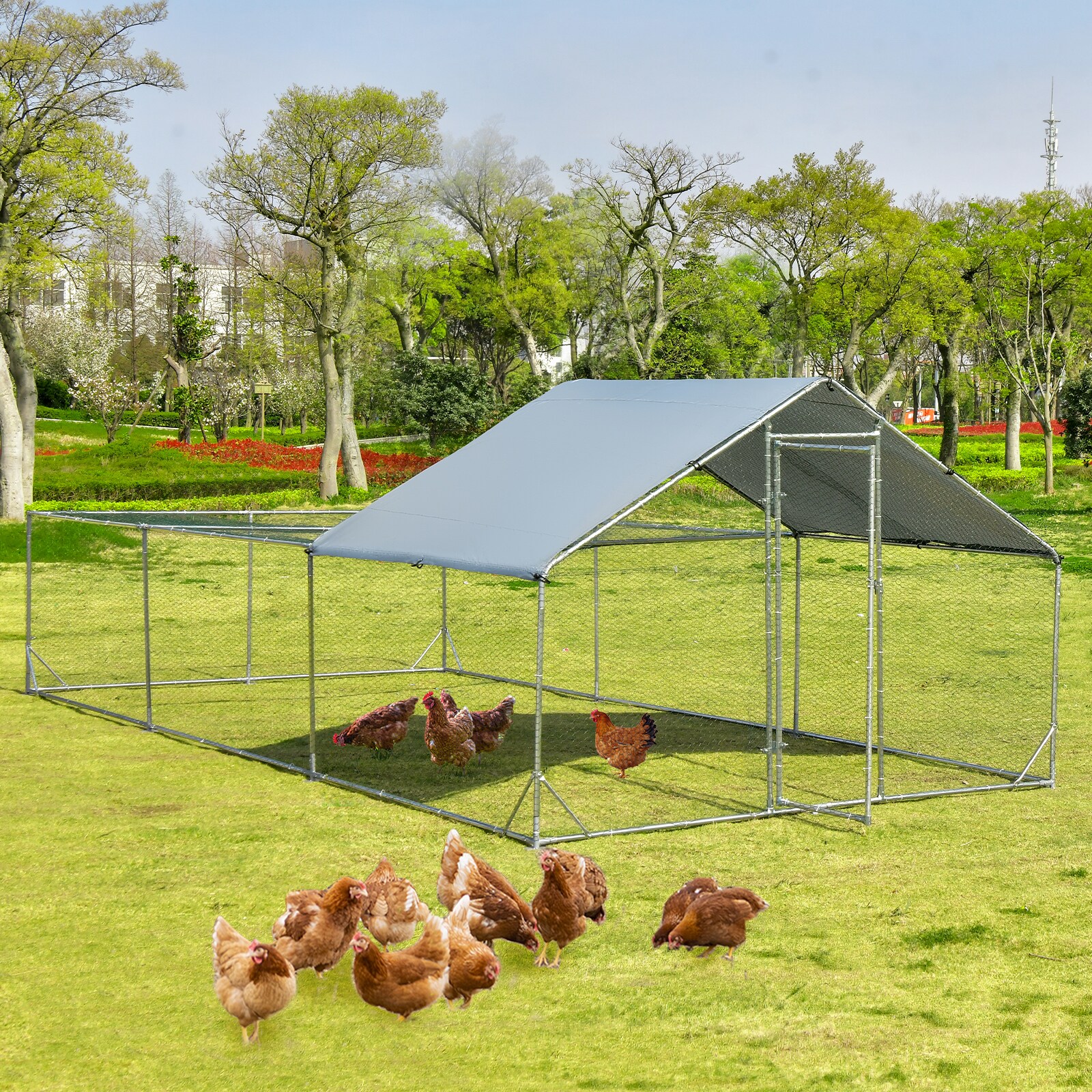 Slickblue D-CO-34001WP Chicken-Coops-Rabbit-Hutches - View #6
