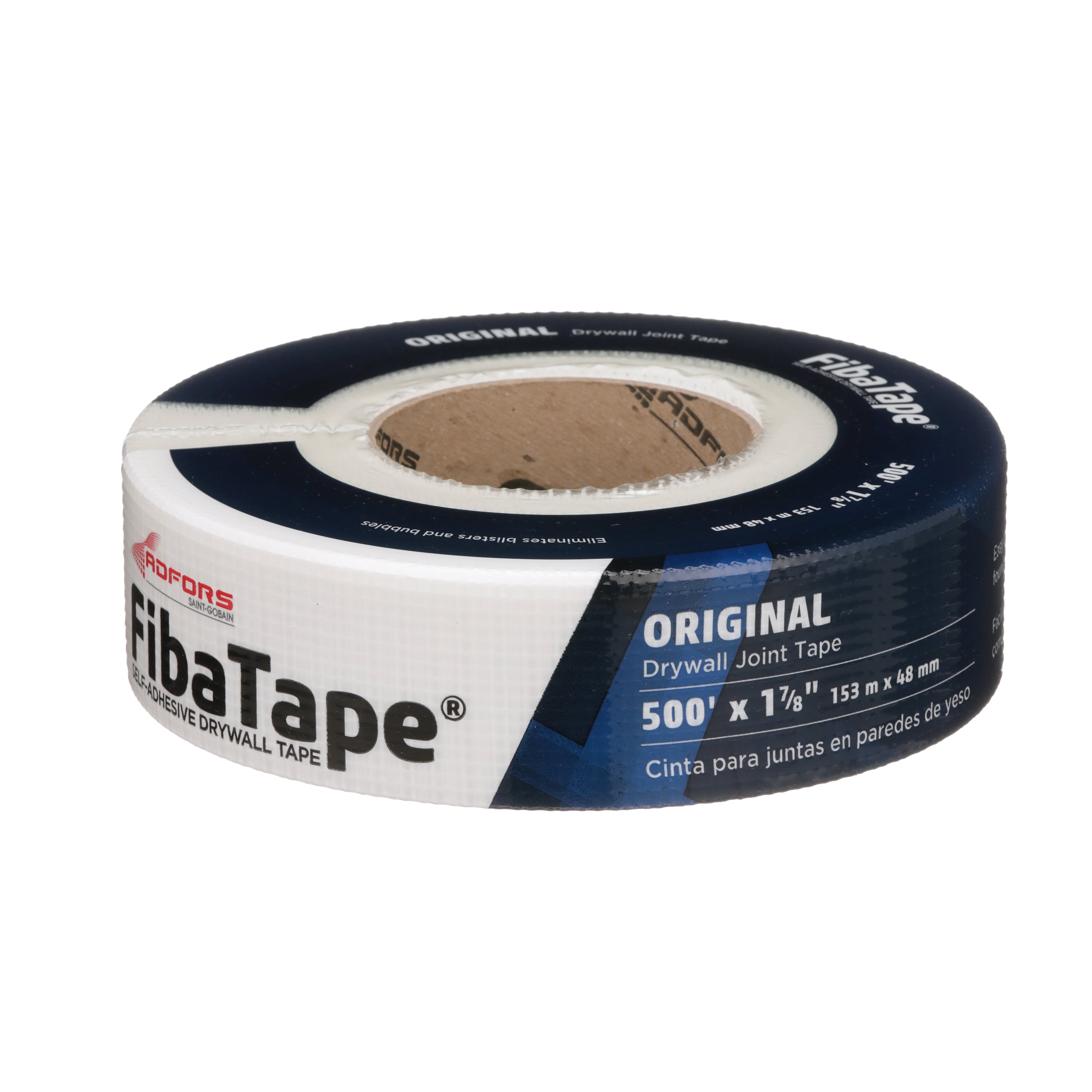 Saint-Gobain ADFORS FibaTape Standard White 1.875-in x 500-ft Mesh  Construction Self-Adhesive Joint Tape in the Drywall Tape department at  Lowes.com