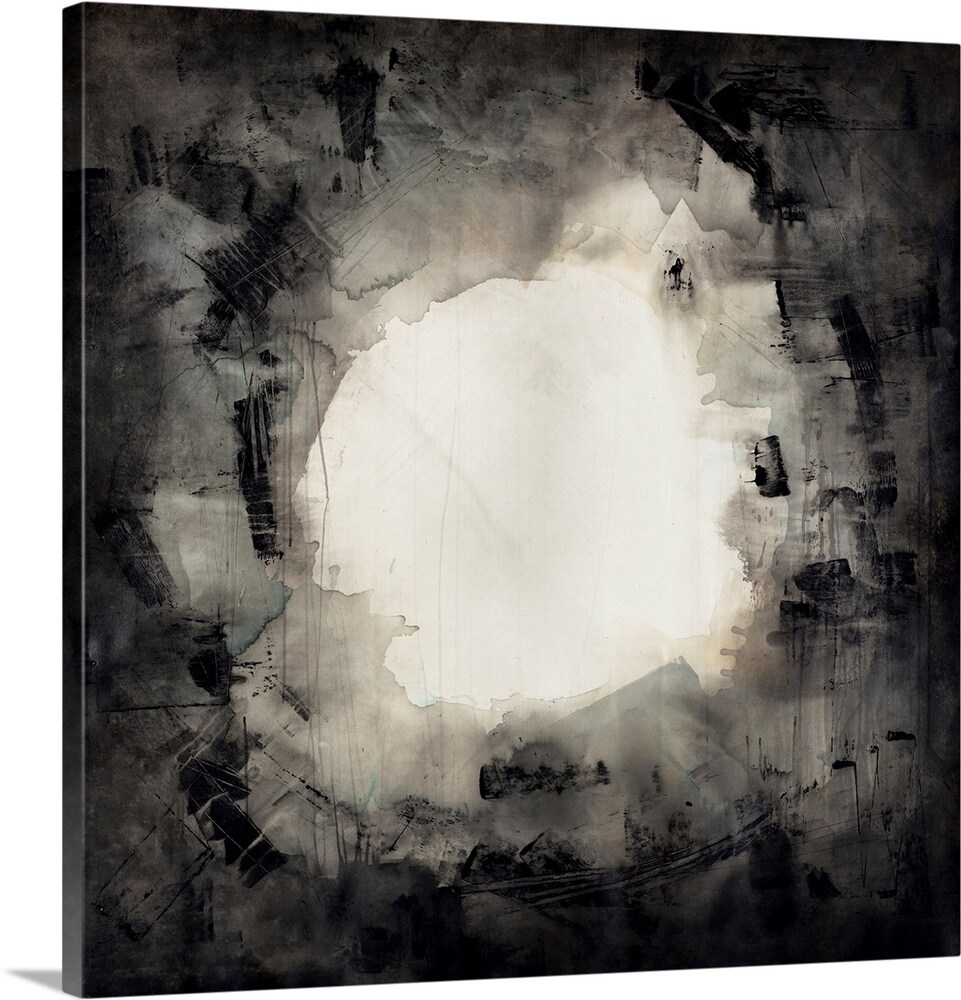 GreatBigCanvas 2623930-24-24X24 Plus and Minus Ii Perrell Fine Art 24-in H x 24-in W Abstract Print on Canvas