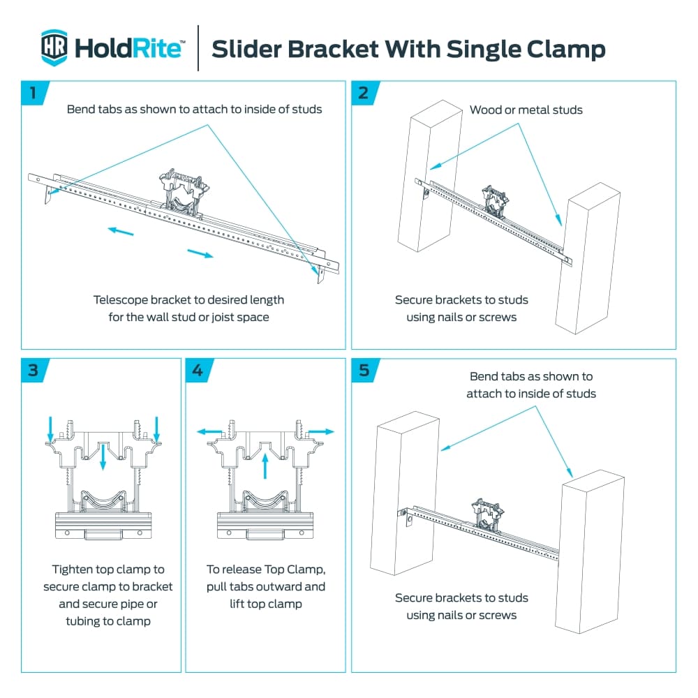 HoldRite SL2-1 Pipe-Support-Clamps - View #8