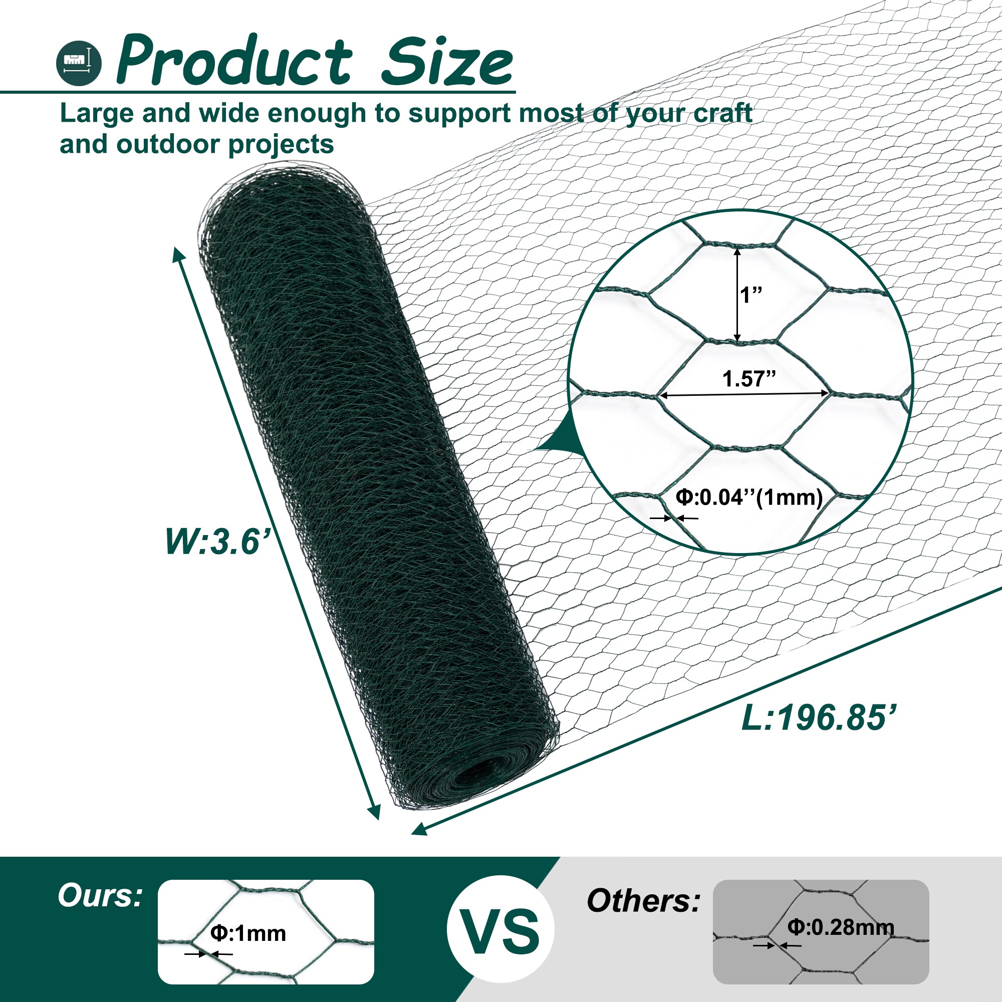 Wudkey L4-CK0W9U Chicken-Coops-Rabbit-Hutches - View #2