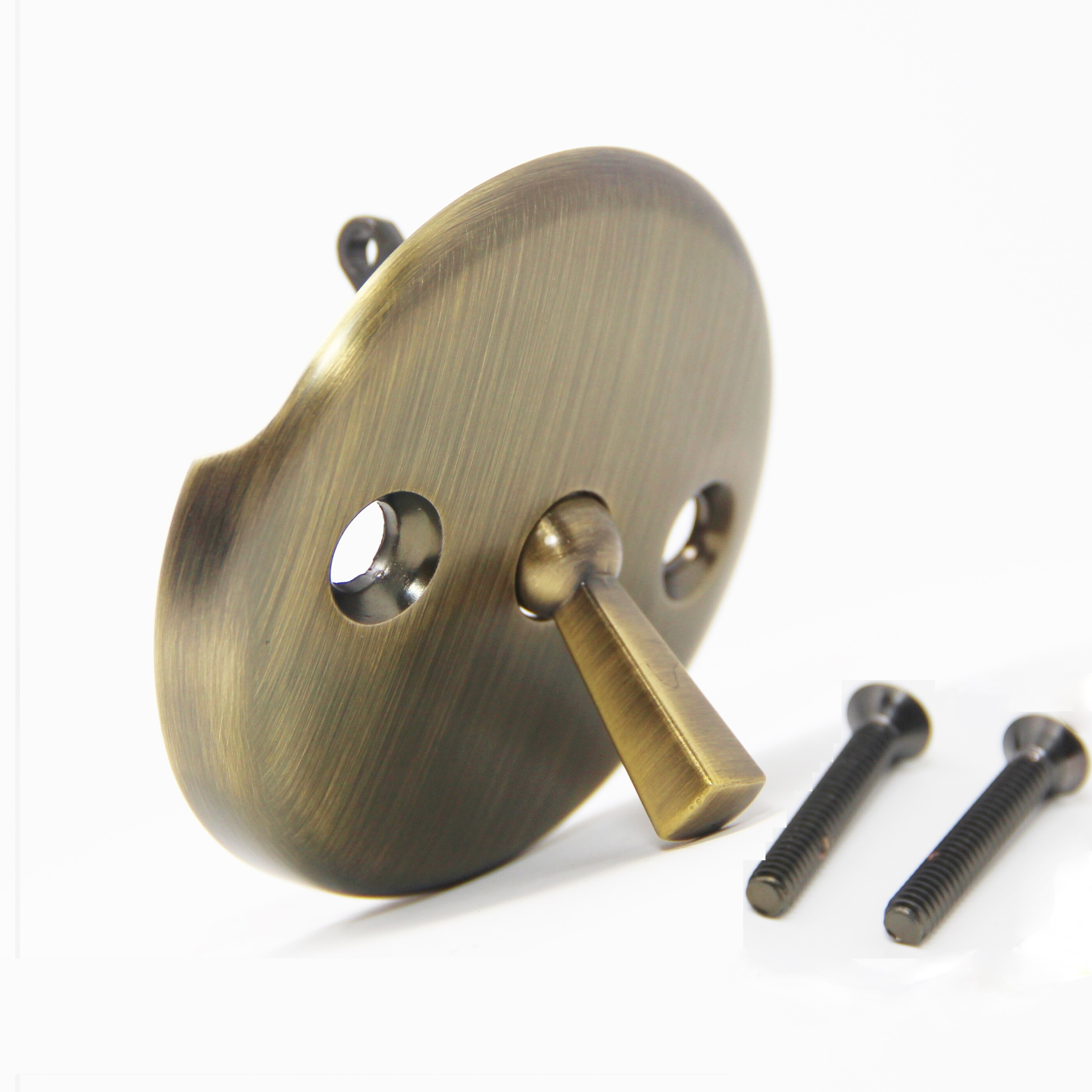 PF WaterWorks PF0960-AB Trip Lever Overflow Face Plate Antique Brass