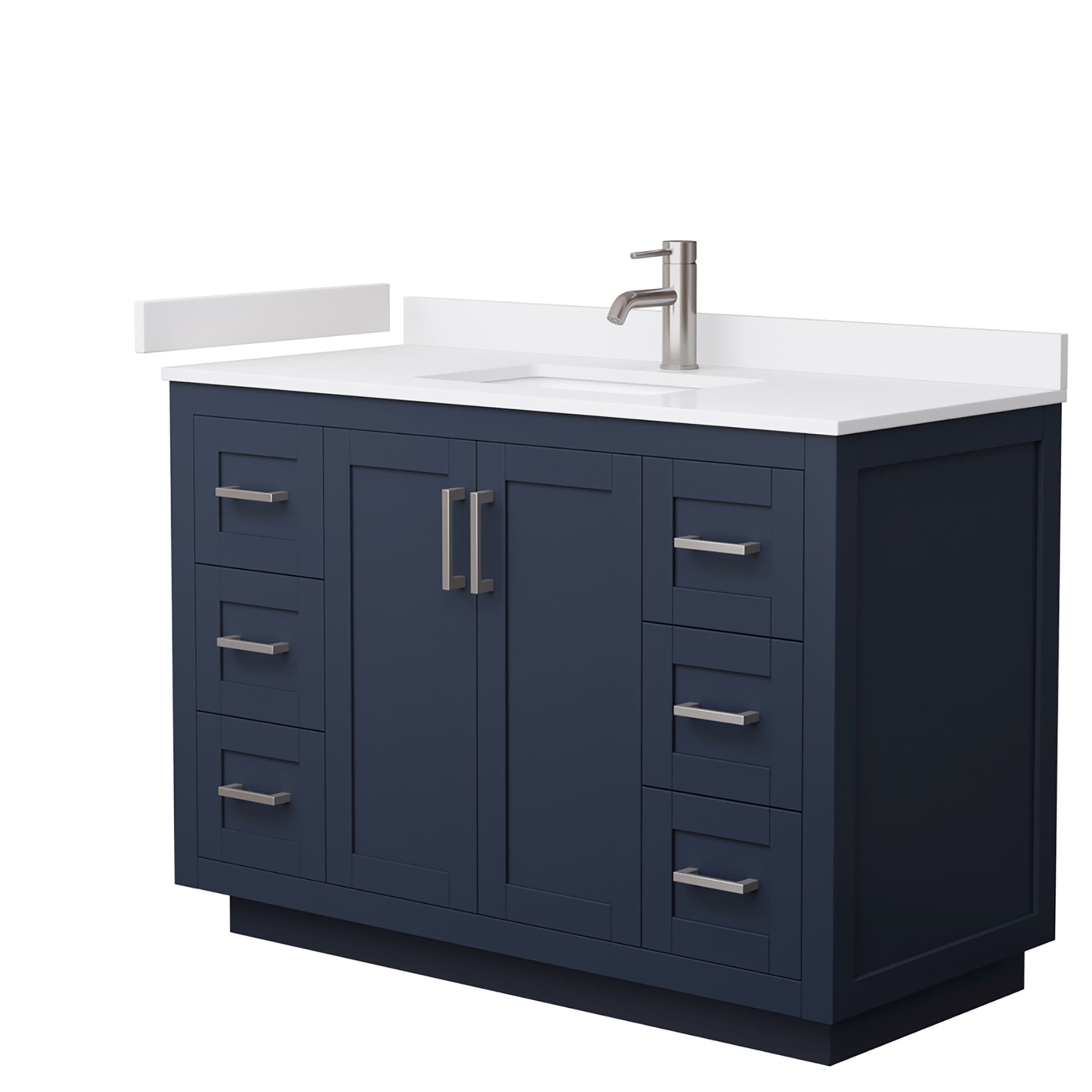 Wyndham Collection WCF292948SBNWCUNSMXX Bath-Vanity-Combo - View #2