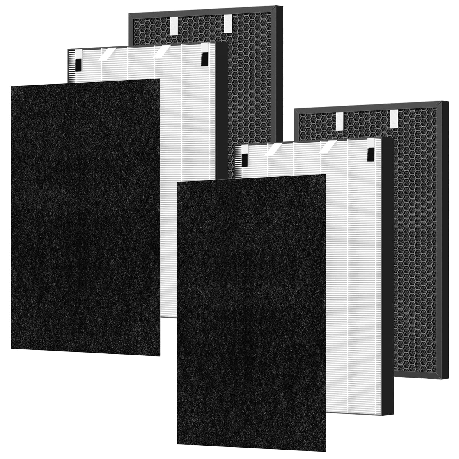 AKSCYZM  2 Sets Air320 compatible filter pack Compatible with Bissell Air220 Air320 2768A 2609A Air Purifier Including high-efficiency Pre
