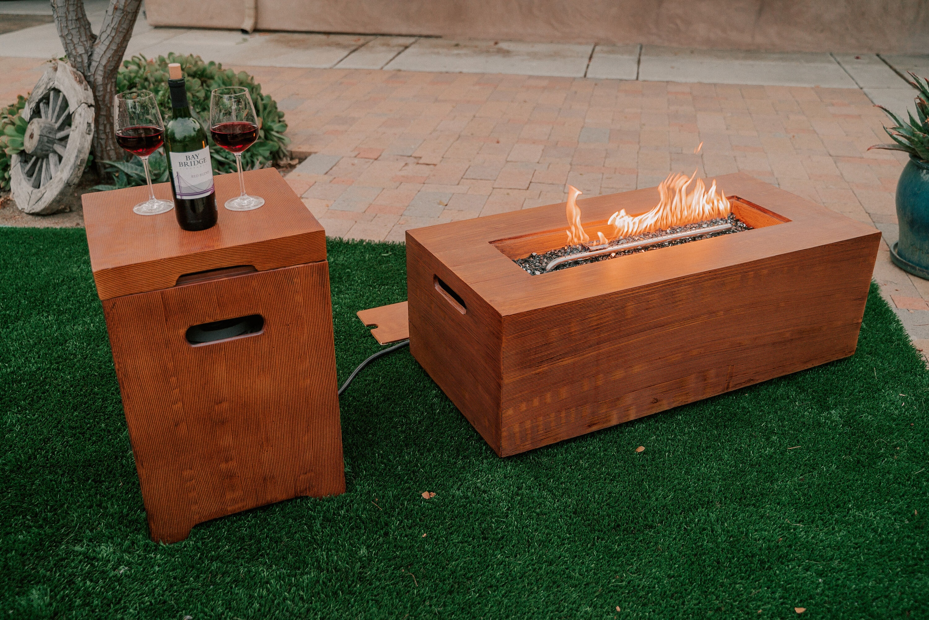 KANTE RMFP-R01SET-81903 Outdoor-Gas-Firepits - View #5