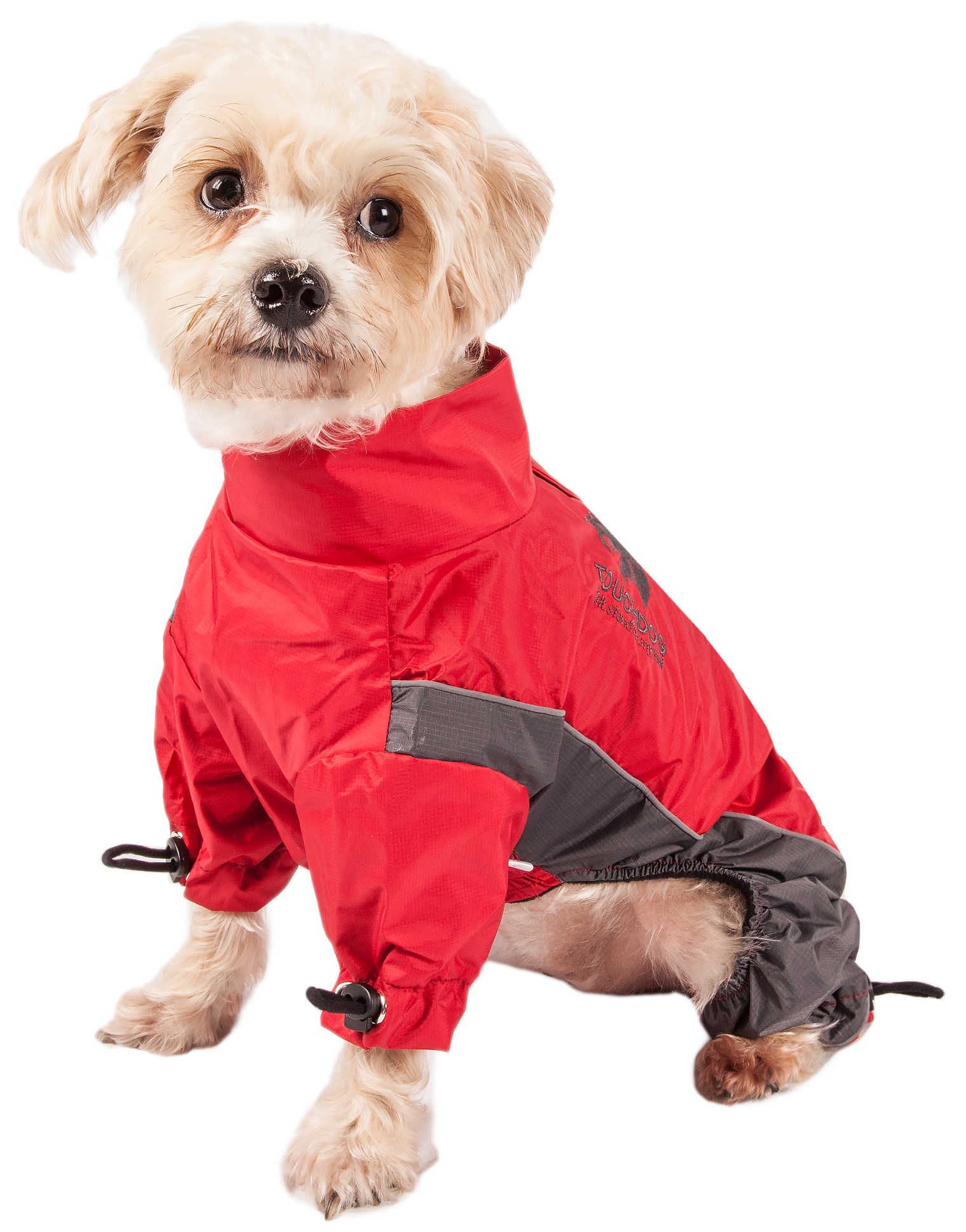 Touchdog Quantum-Ice Full-Bodied Adjustable 3M Reflective Dog Jacket ...