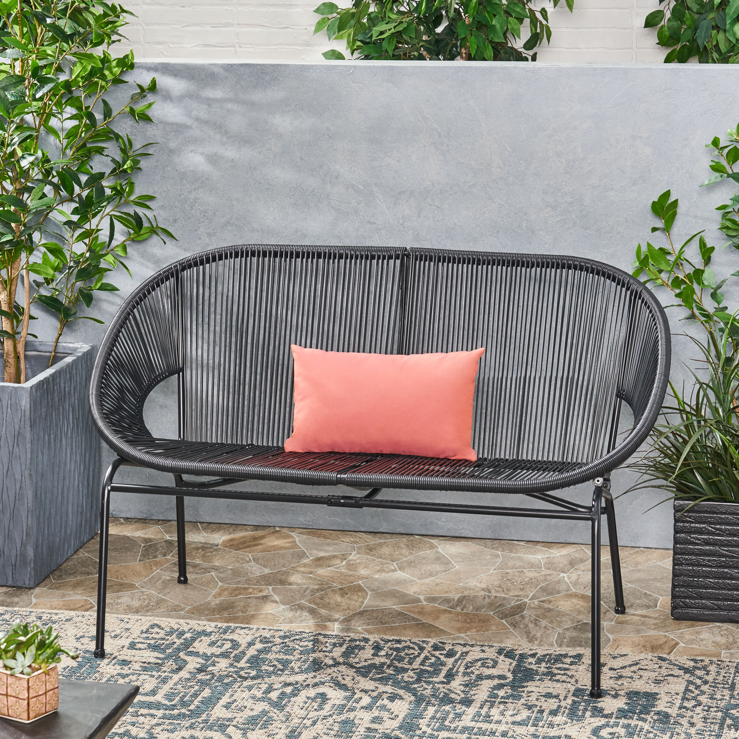 Moda Furnishings MD67120-BLK Patio-Sofas-Daybeds - View #10