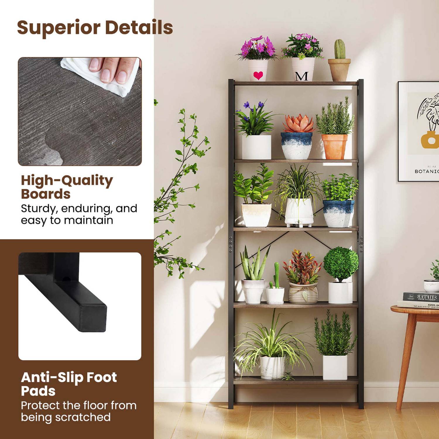 Costway CSHY003860 bookcases - View #8