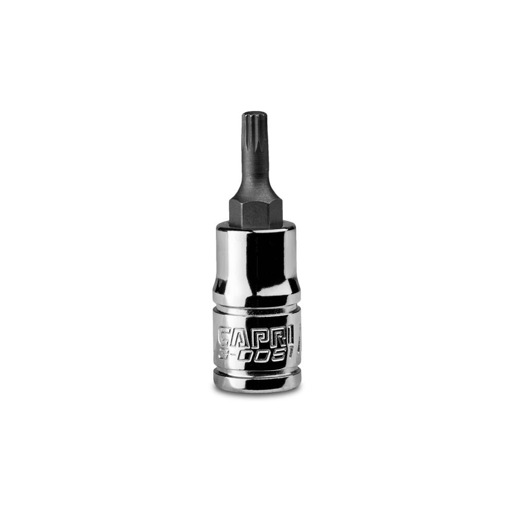 Capri Tools CP30051 1/4-in Drive 4-mm Triple Square Bit Driver Socket