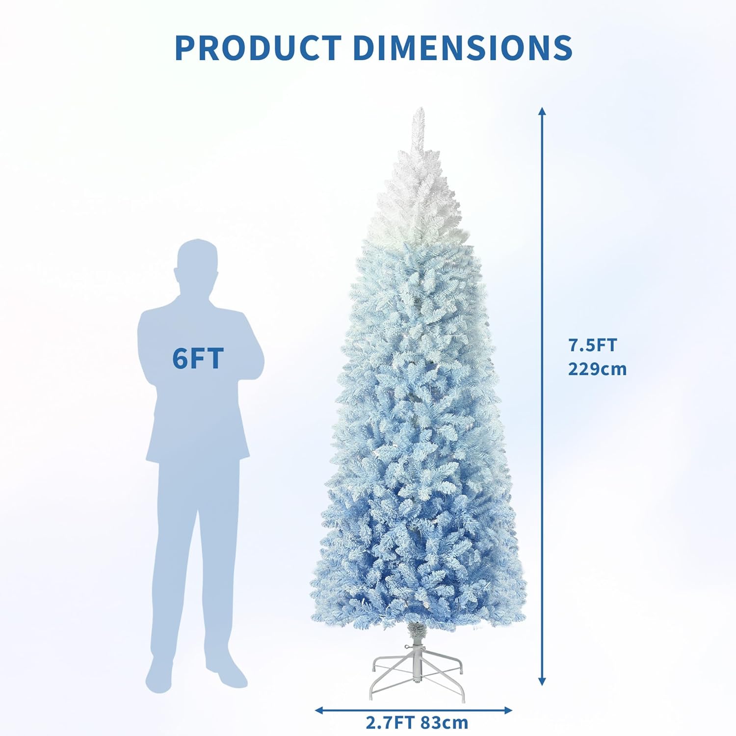 Garvee WWJ-PHK-35HX9NQT Artificial-Christmas-Trees - View #7