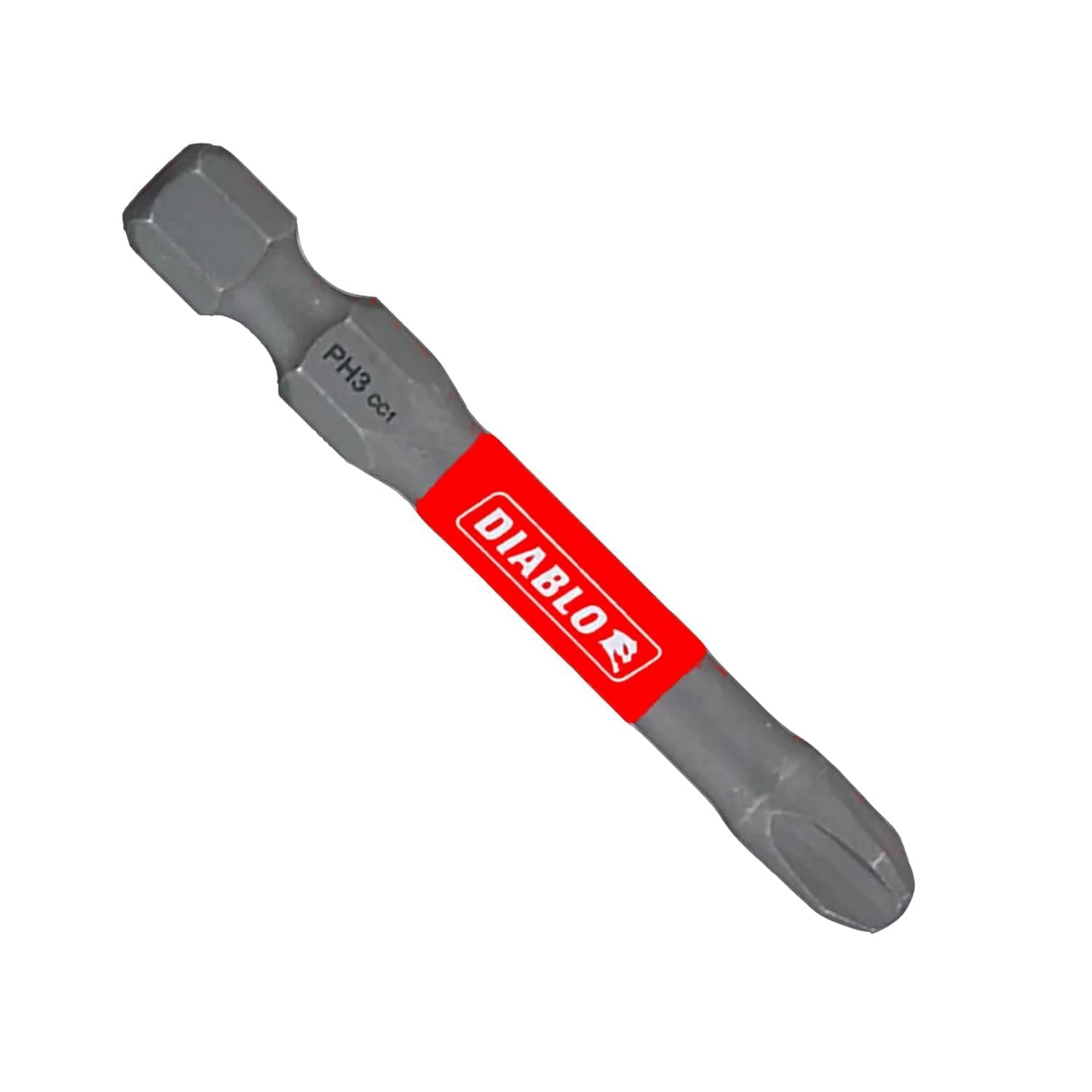 Diablo  Phillips Drive Bits for Impact Drivers - Max Durability Anti-Slip Grip Rust Protection - 1/4 Hex Shank 2 Length PH3 5-Pack - DPH32P5