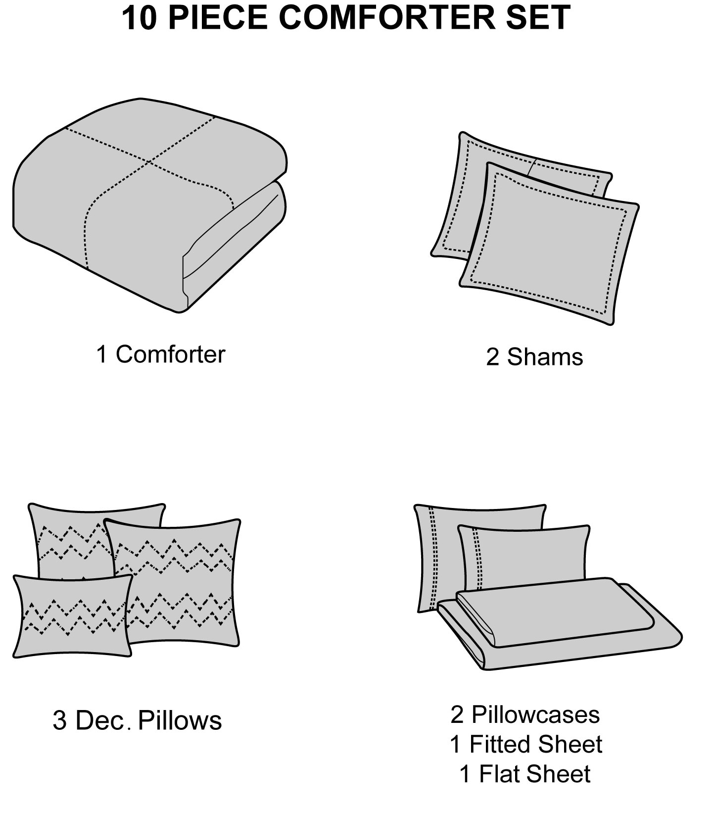 Nanshing AYLA10-K-BLSH bedding - View #7