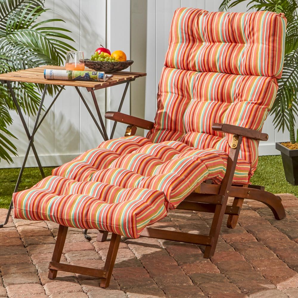 Greendale Home Fashions OC4804-WATERMELON Patio-Furniture-Cushions - View #7
