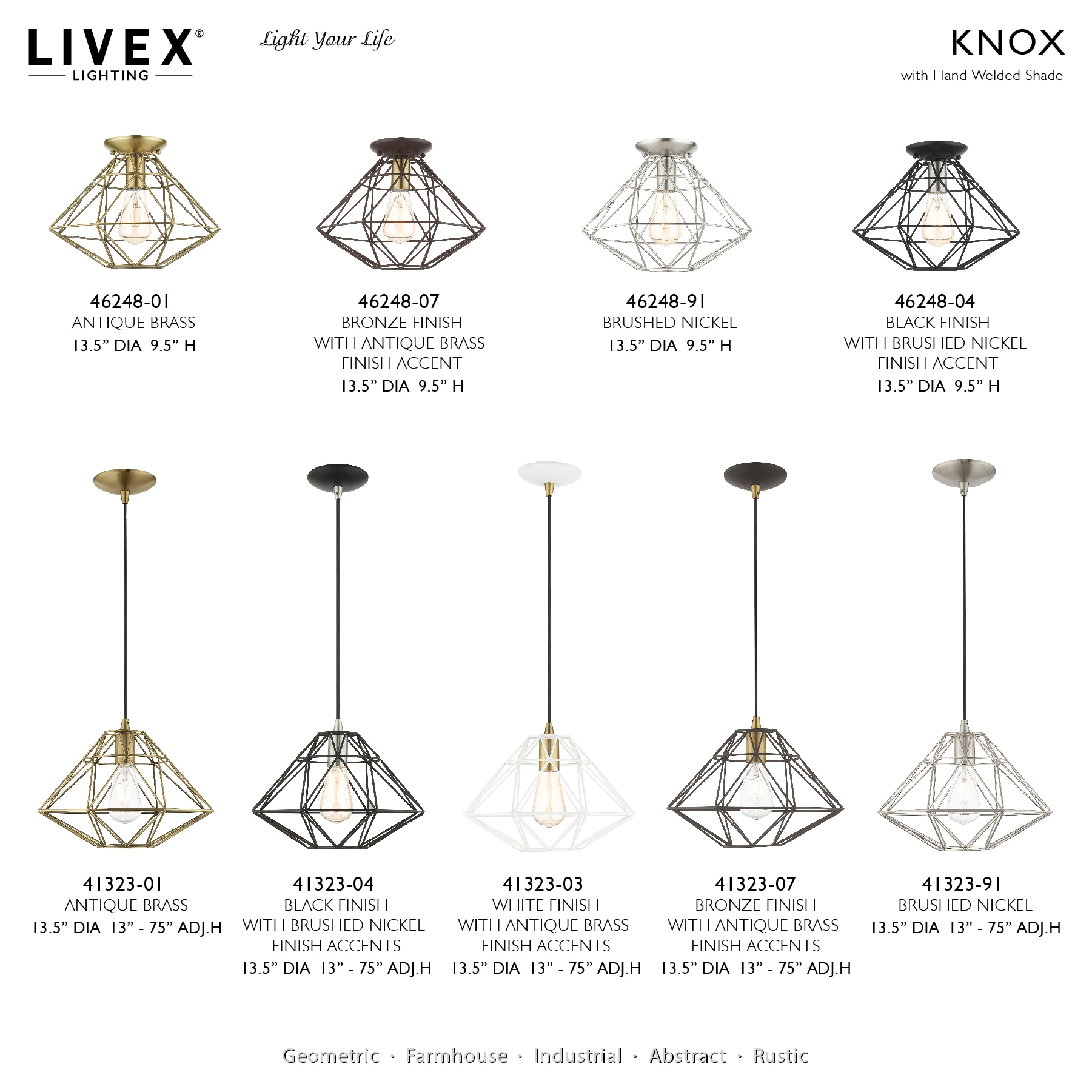 Livex Lighting 41323-04 Pendant-Lights - View #6