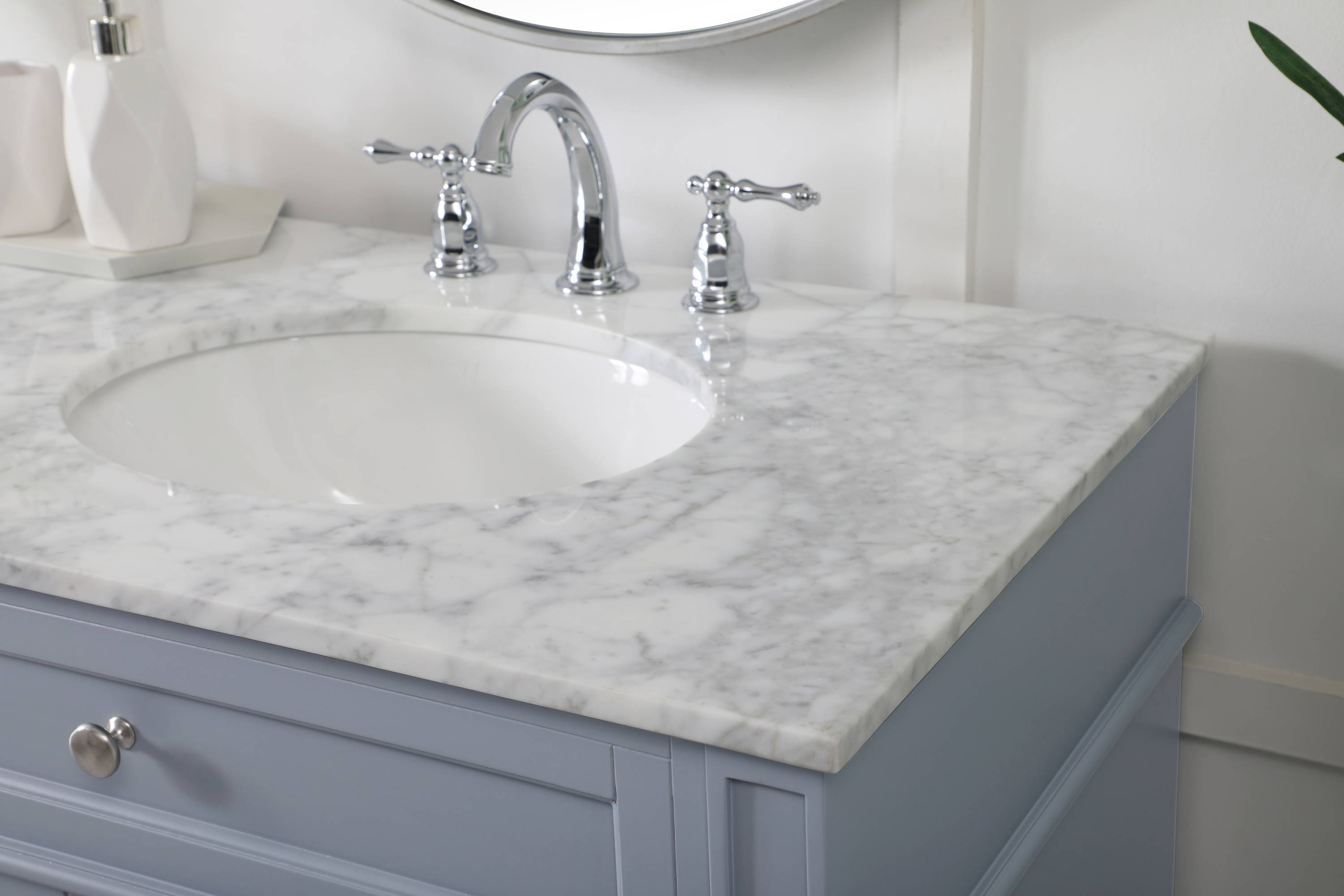 Elegant Decor HF37716DGR Bath-Vanity-Combo - View #5