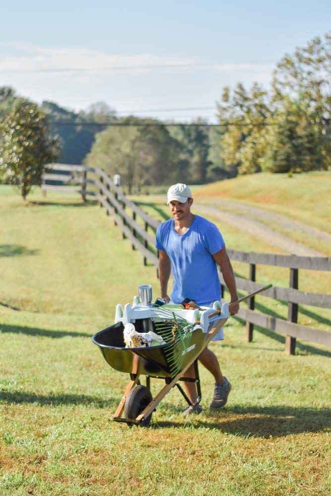 The Little Burros BBFL2019 Wheelbarrow-Yard-Cart - View #3