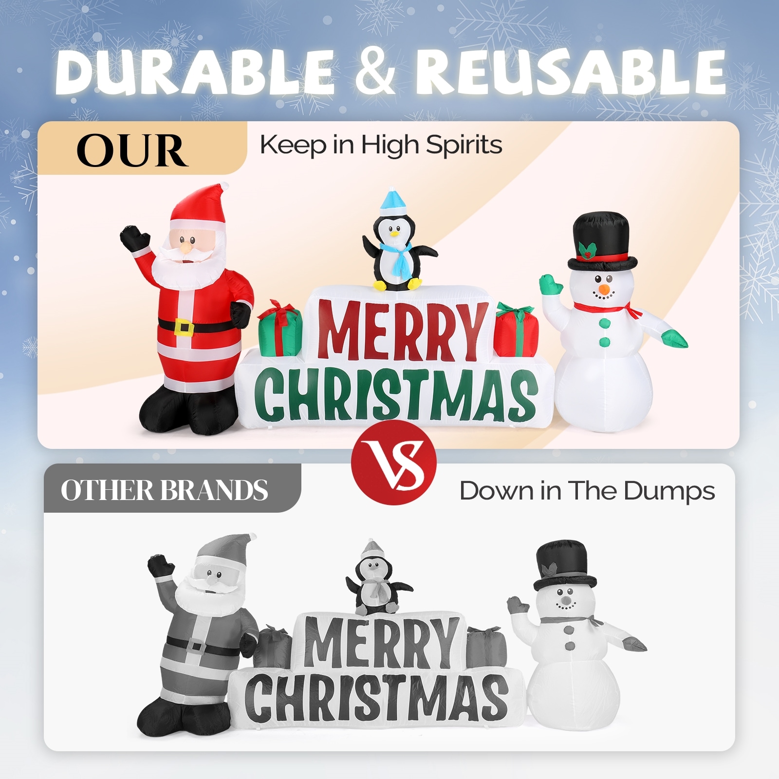 ROSMENA 02894133-SYHJQ011 Outdoor-Christmas-Decor - View #2