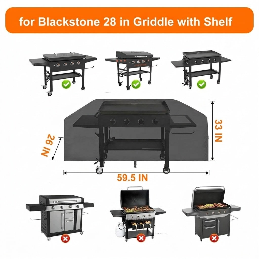 Justincity L05JT11028 Grill-Covers - View #2