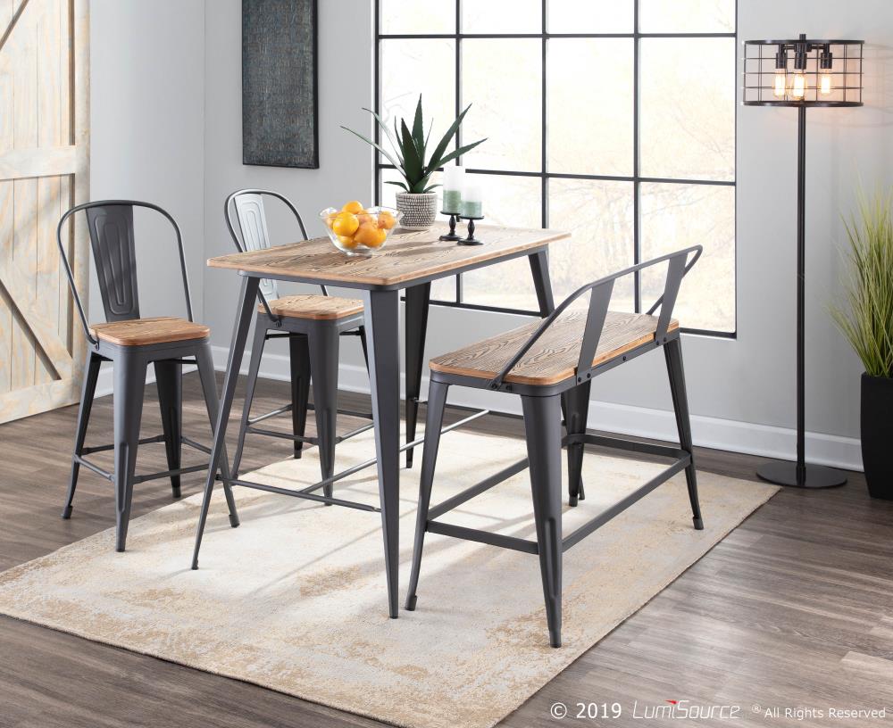 LumiSource CT-OR GYBN Dining-Tables - View #7