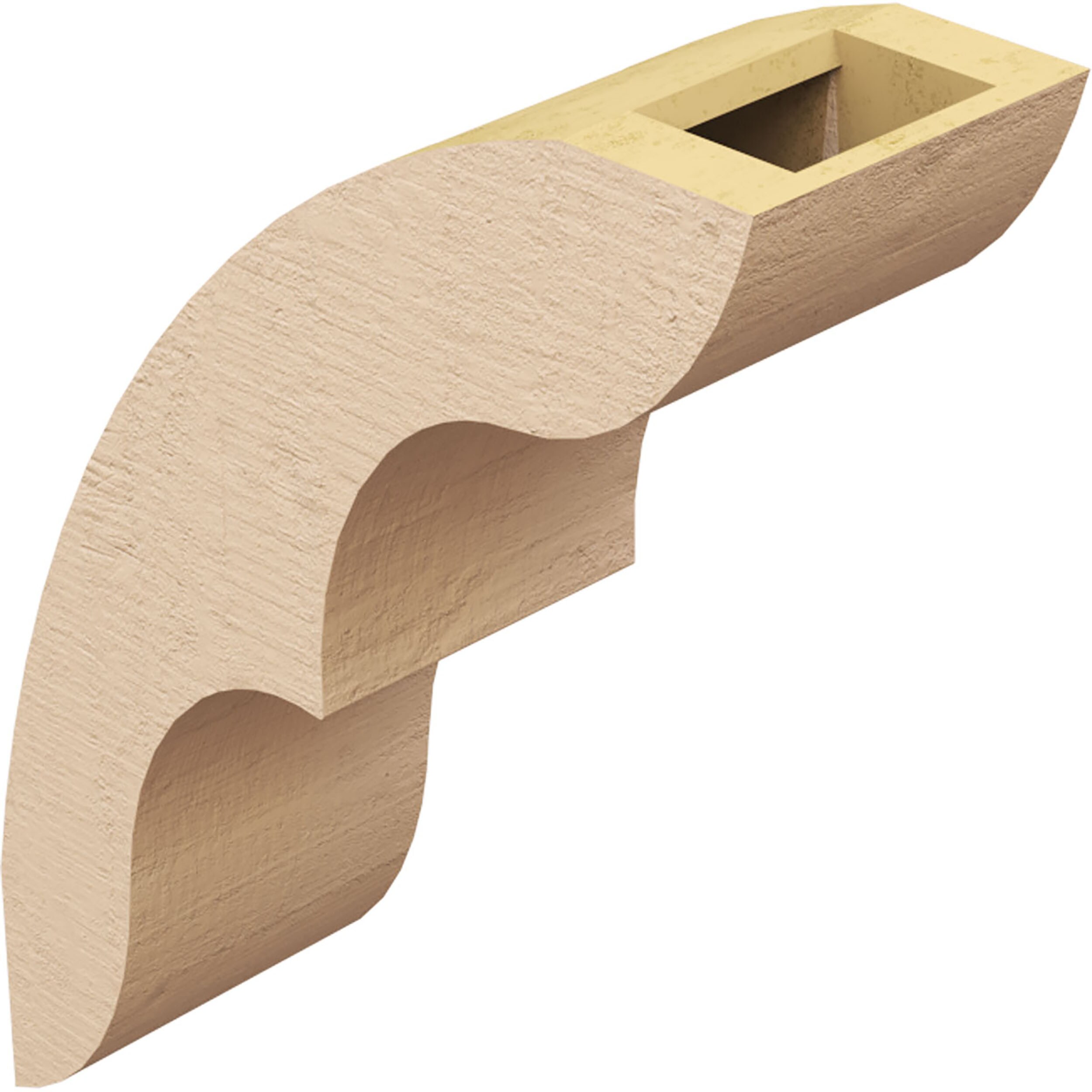 Ekena Millwork BRCUR05X12X16OZKRCPR braces - View #12