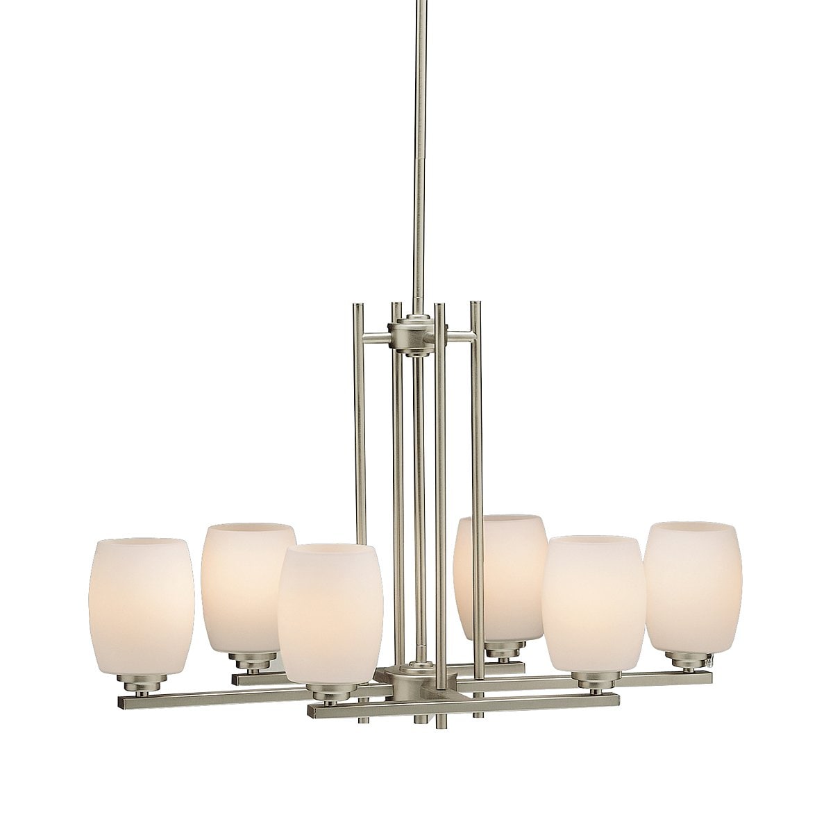 Kichler Eileen 9-Light Brushed Nickel Modern/Contemporary Chandelier