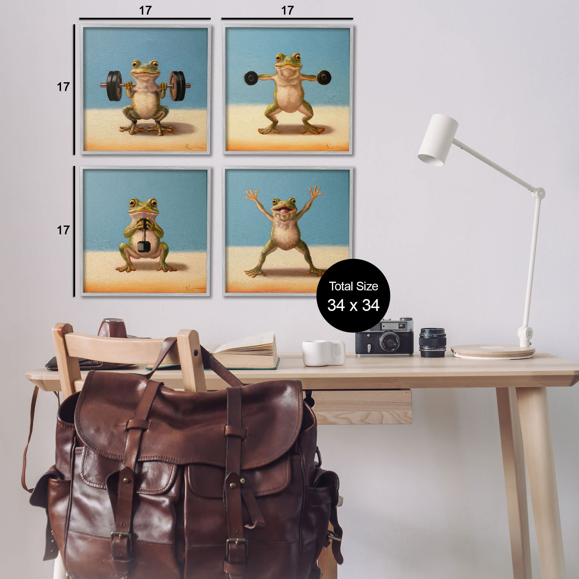 Stupell Industries A4-265-GFF-4PC-17X17 Wall-Art - View #2