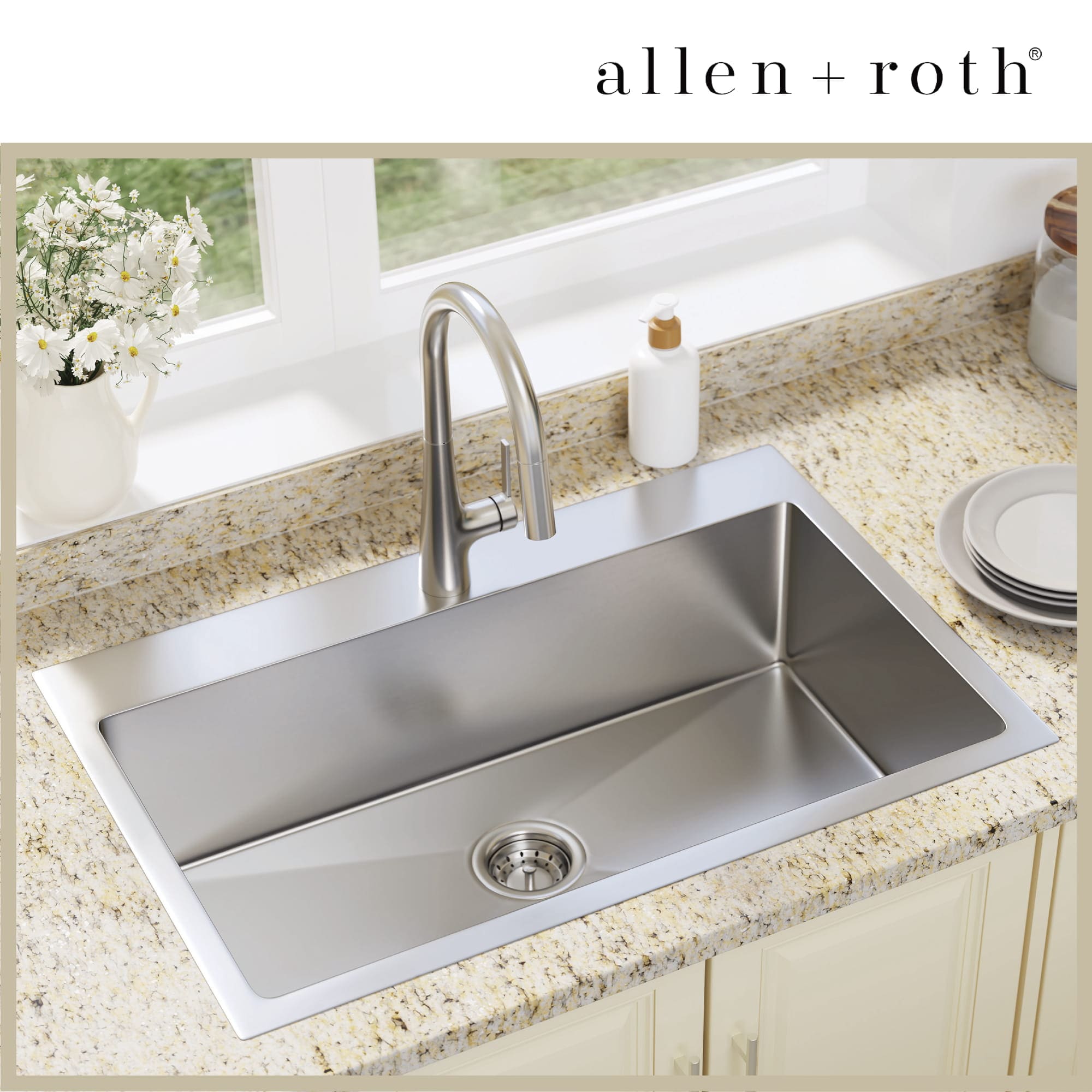 allen + roth FSDR3322A19-LF Kitchen-Sinks - View #6