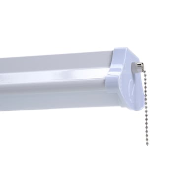 Lithonia Lighting 4-ft 3300-Lumen White Cool White LED Linear Shop Light the Shop Lights department at Lowes.com