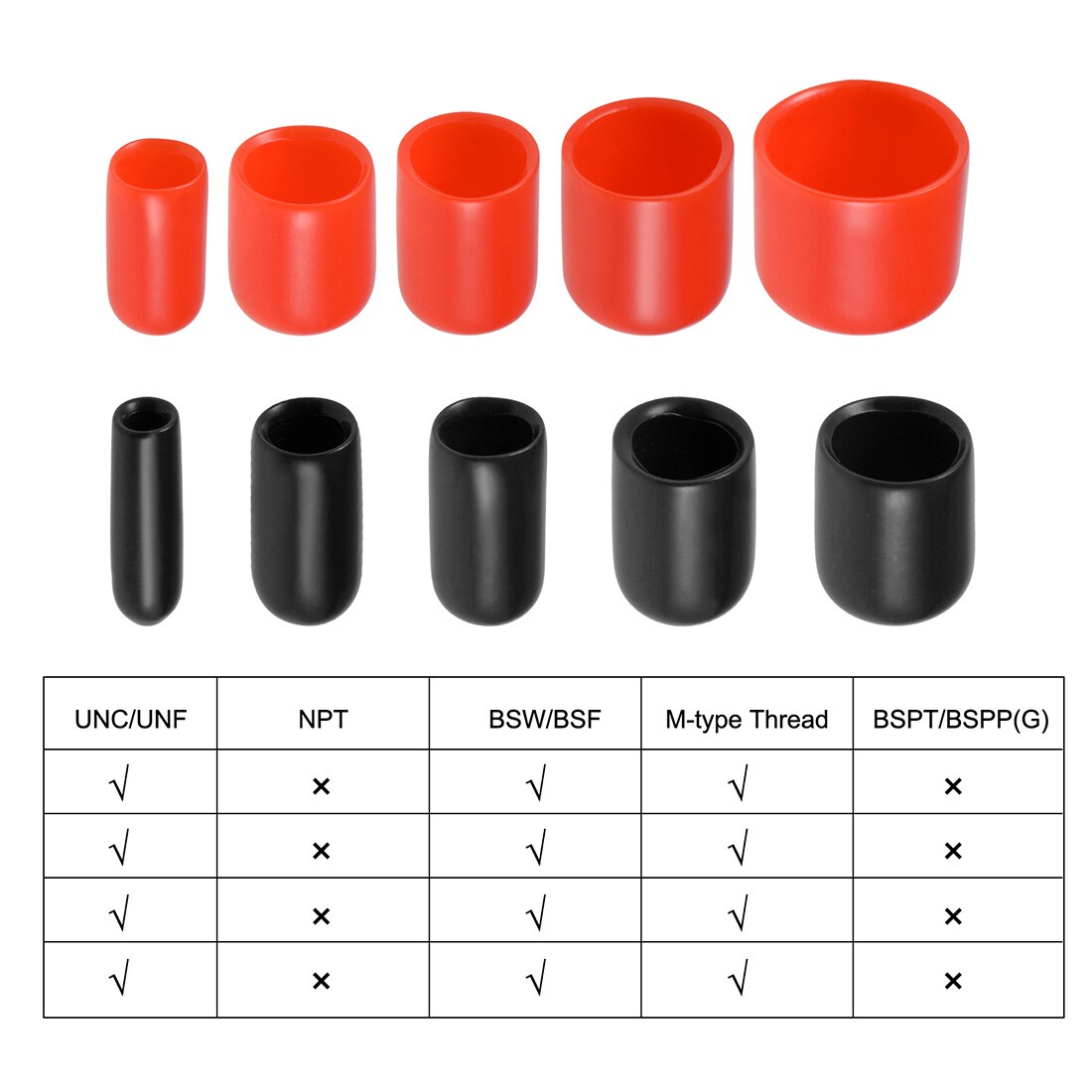 Unique Bargains S26010903UX1704 End-Caps-Screw-Protectors - View #7
