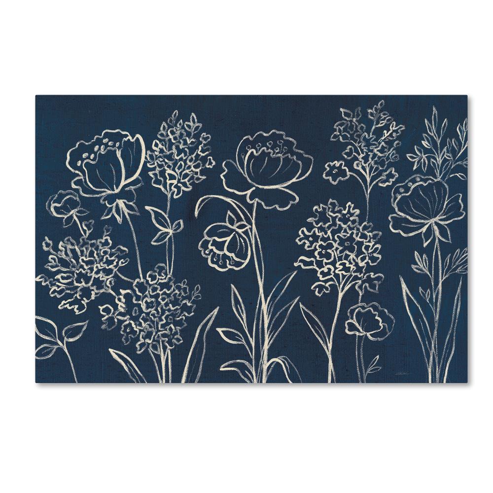 Trademark Fine Art Framed 30-in H x 47-in W Botanical Print on Canvas ...