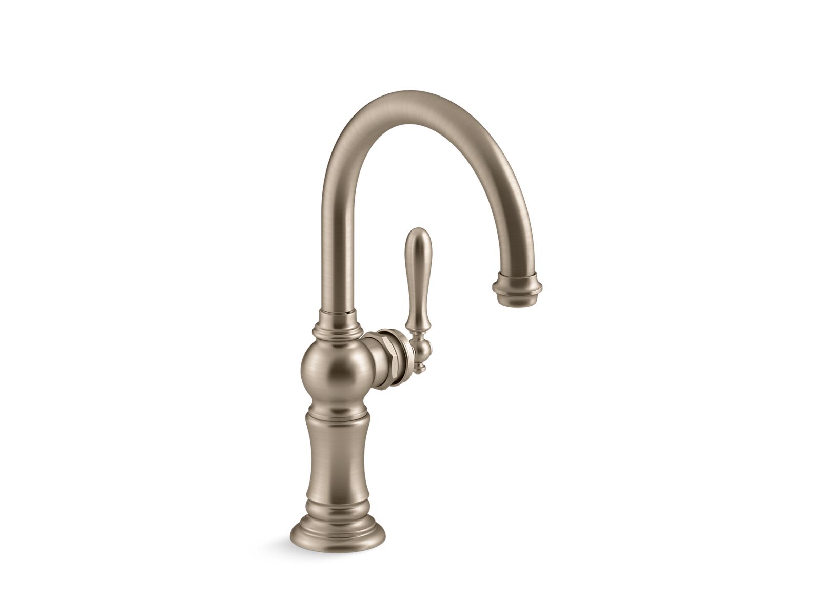 KOHLER 99264-BV Artifacts Single-handle kitchen sink faucet