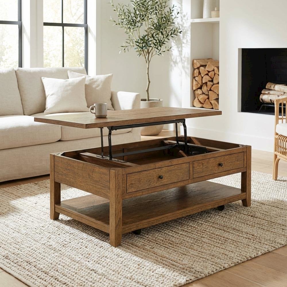 FurniFact BO4035171WHT Coffee-Tables - View #3