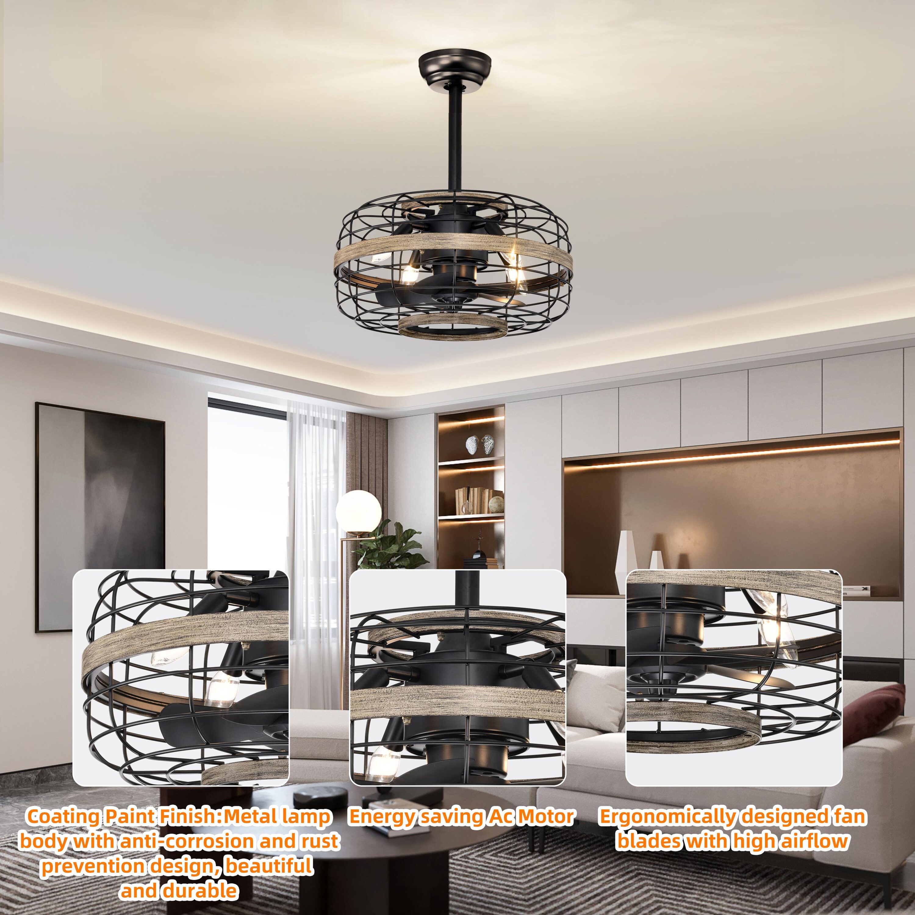 Bayfeve BFHM-09393-CF Ceiling-Fans - View #8