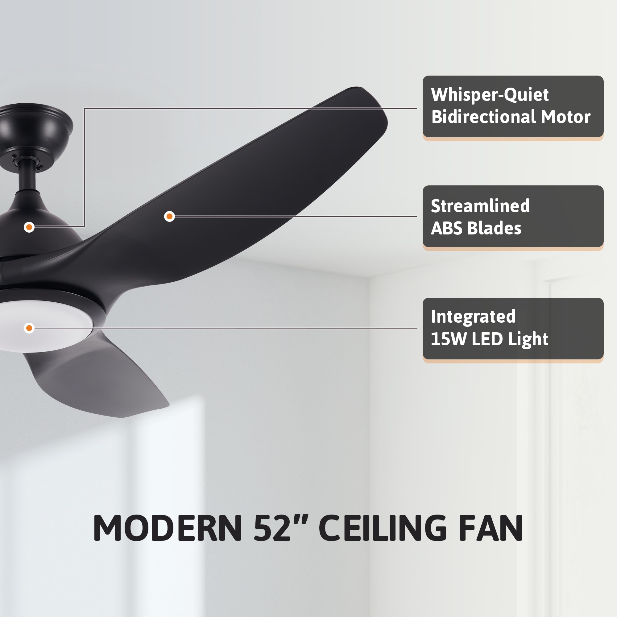 CO-Z CFN-1506-BK Ceiling-Fans - View #5