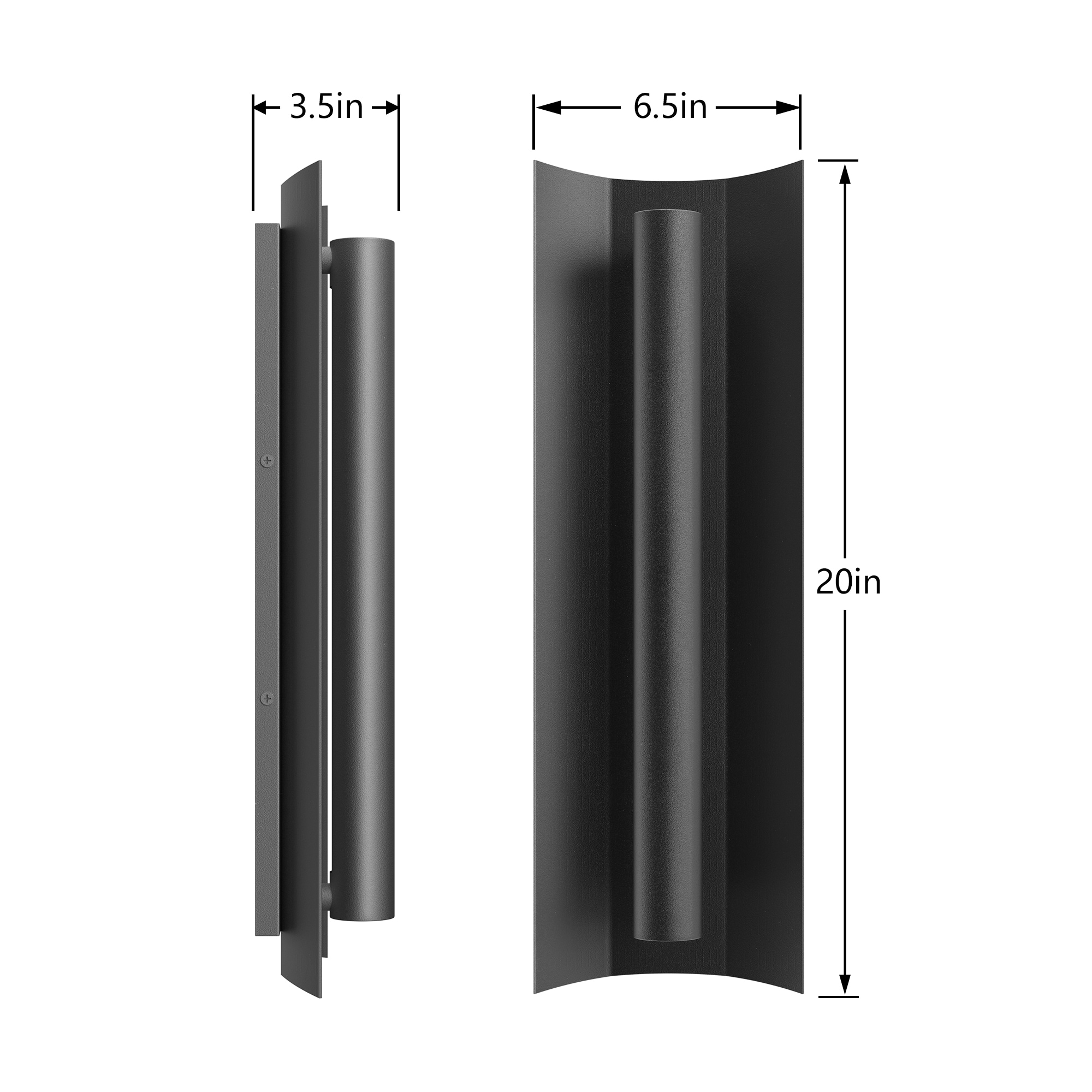 Maxax 7047-1BK Outdoor-Wall-Lighting - View #5