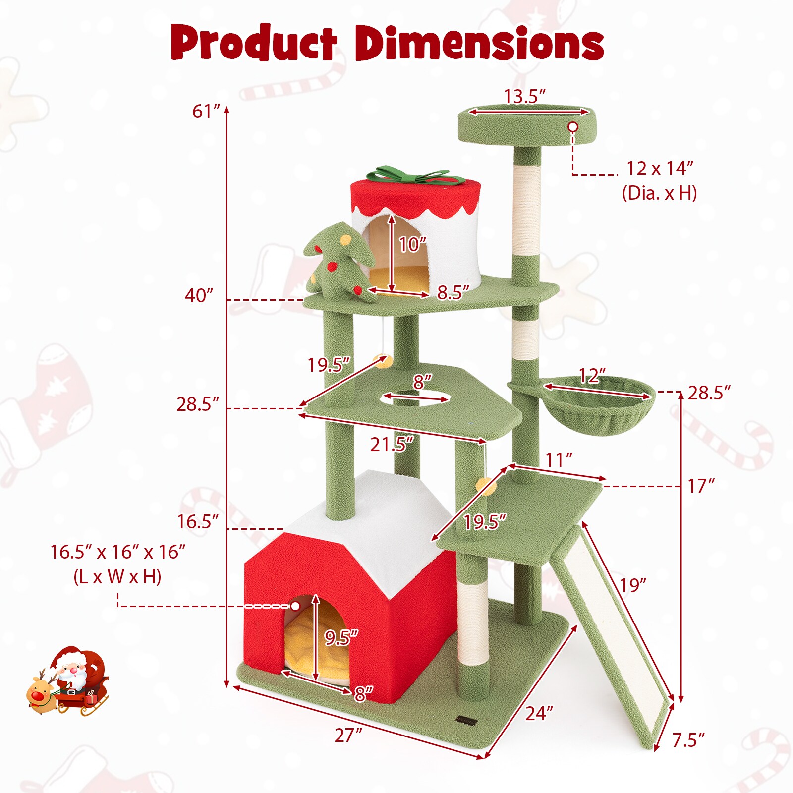 Slickblue D-CO-NG95201VP Cat-Trees - View #6