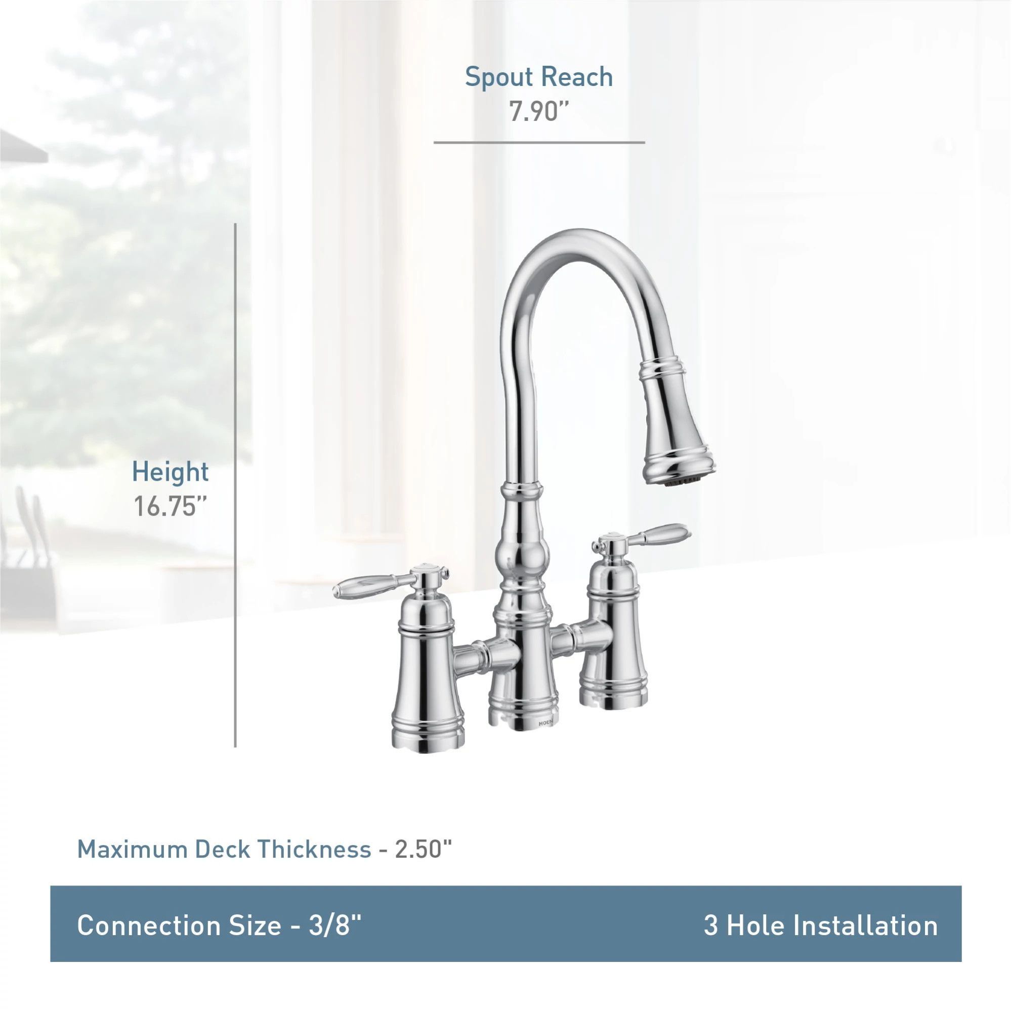 Moen S73204BL Kitchen-Faucets - View #12