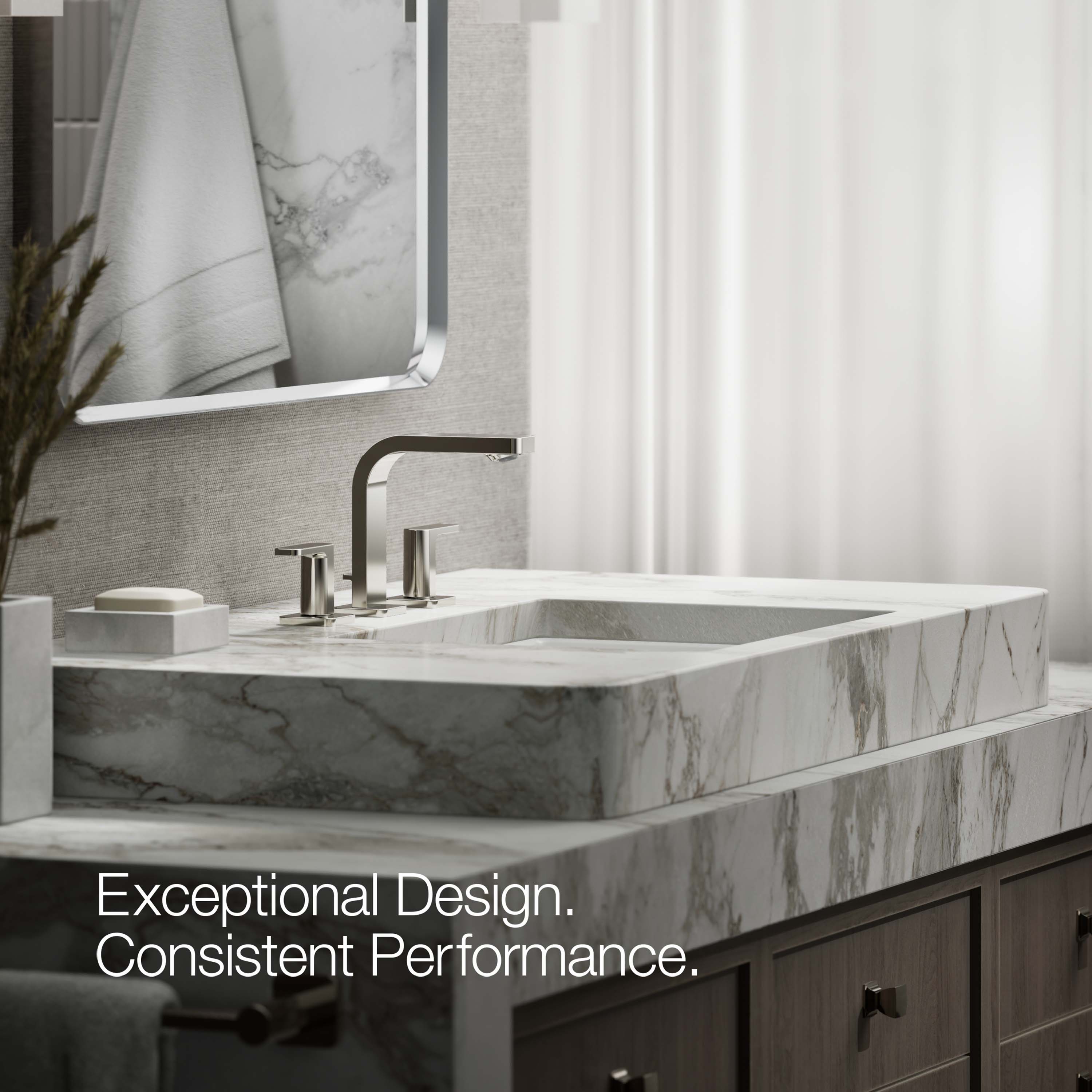 KOHLER 23484-4-SN Lavatory-Faucets - View #3