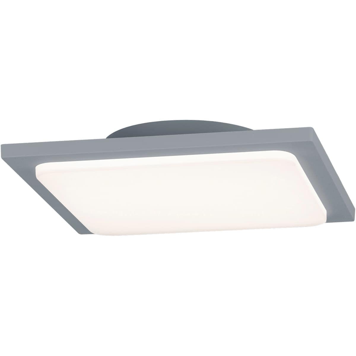 Arnsberg  620160187 Trave 1 Light 975 inch Light Grey Outdoor Flush Mount