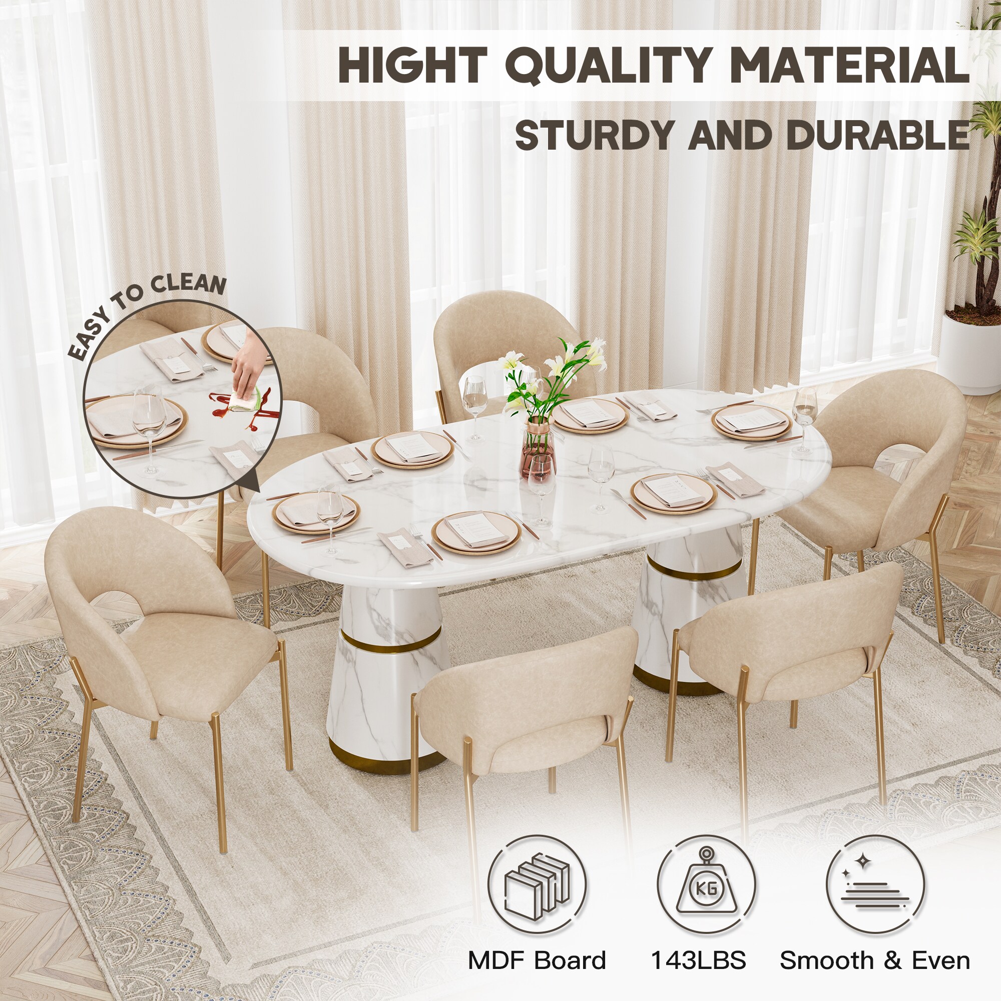 Boyel Living BL-134433BE Dining-Sets - View #5
